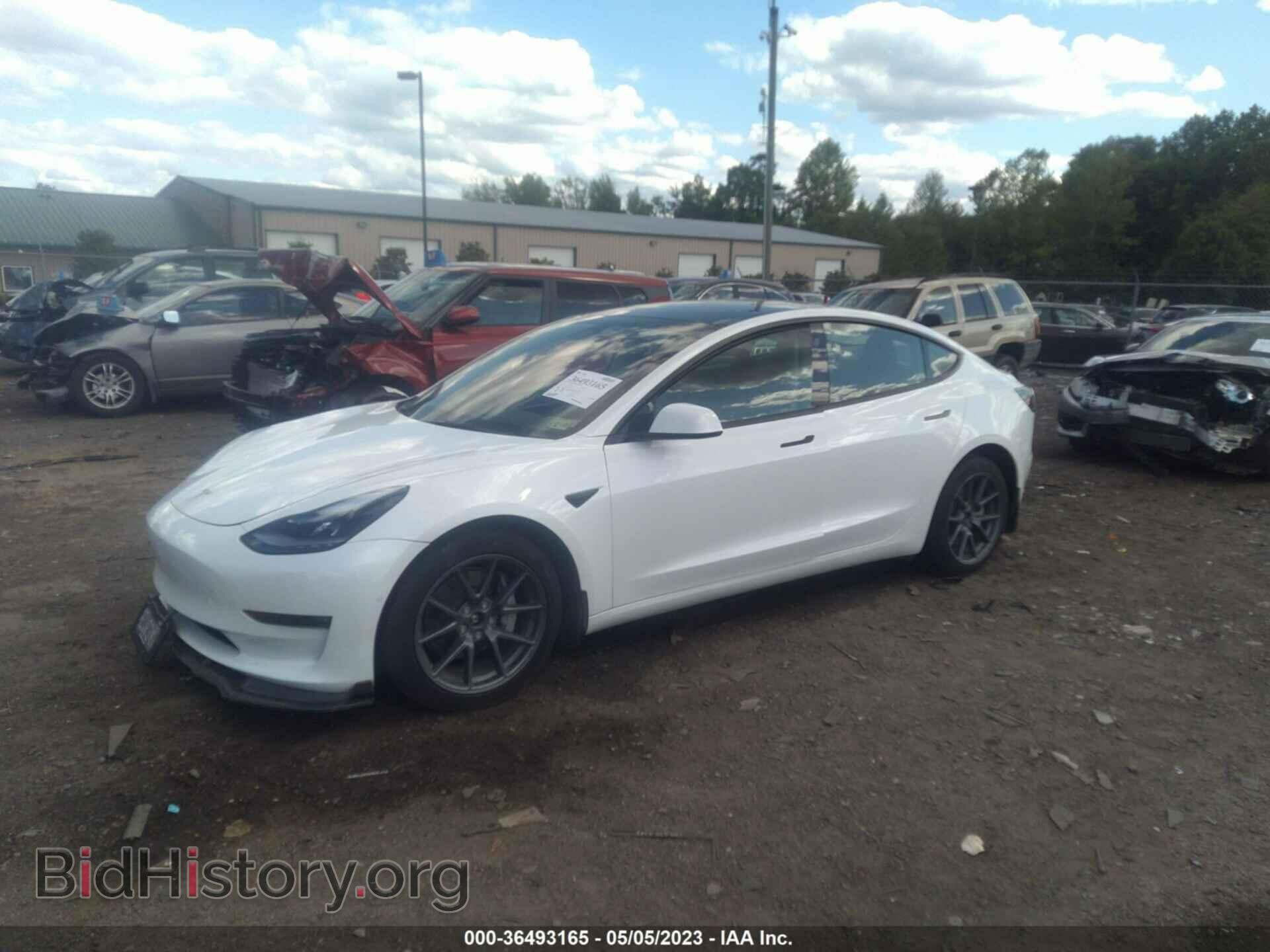 2022 TESLA MODEL 3 - VIN: 5YJ3E1EB5NF112137 - Фото 2