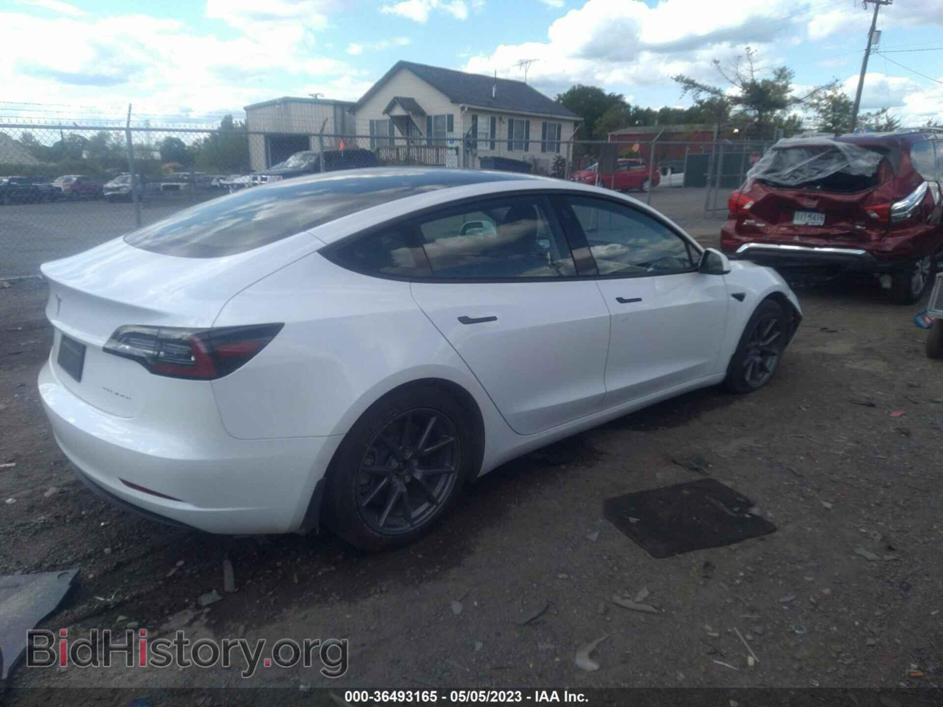 2022 TESLA MODEL 3 - VIN: 5YJ3E1EB5NF112137 - Фото 4