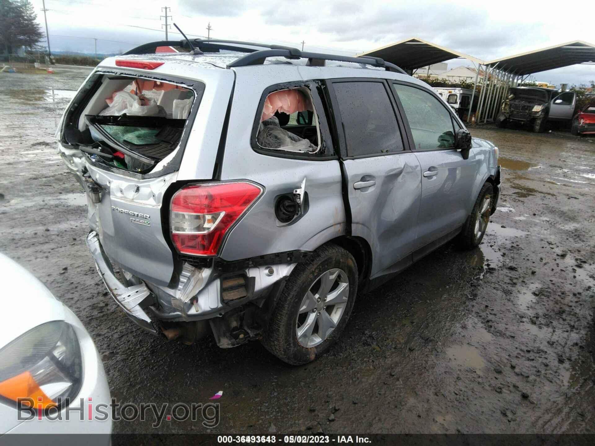 2015 SUBARU FORESTER - VIN: JF2SJAFC6FH809804 - Фото 4