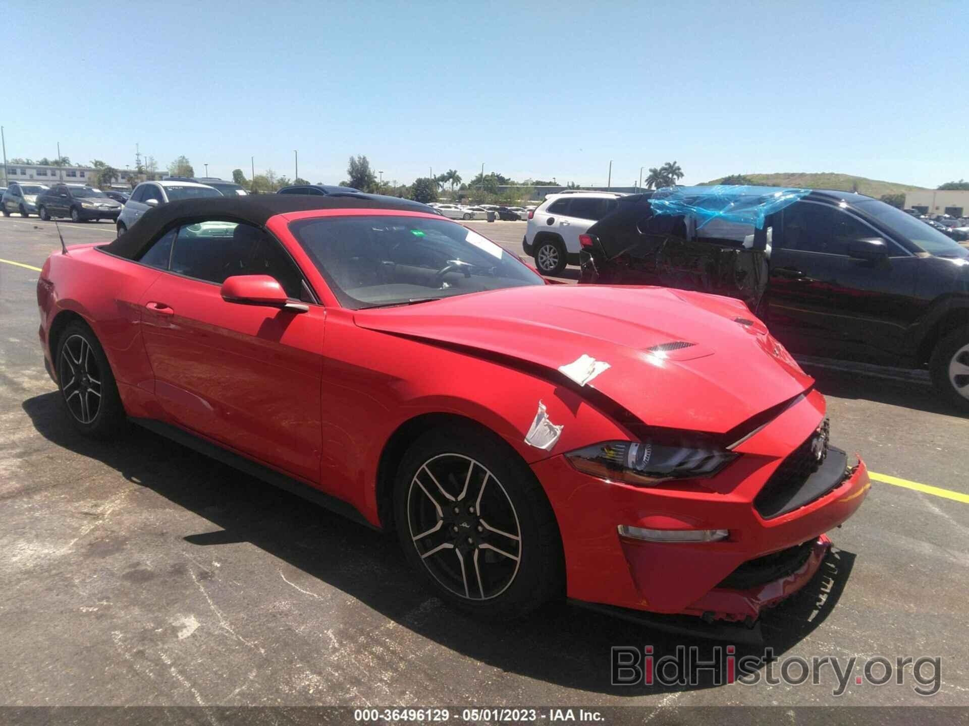 Photo 1FATP8UH6L5125539 - FORD MUSTANG 2020