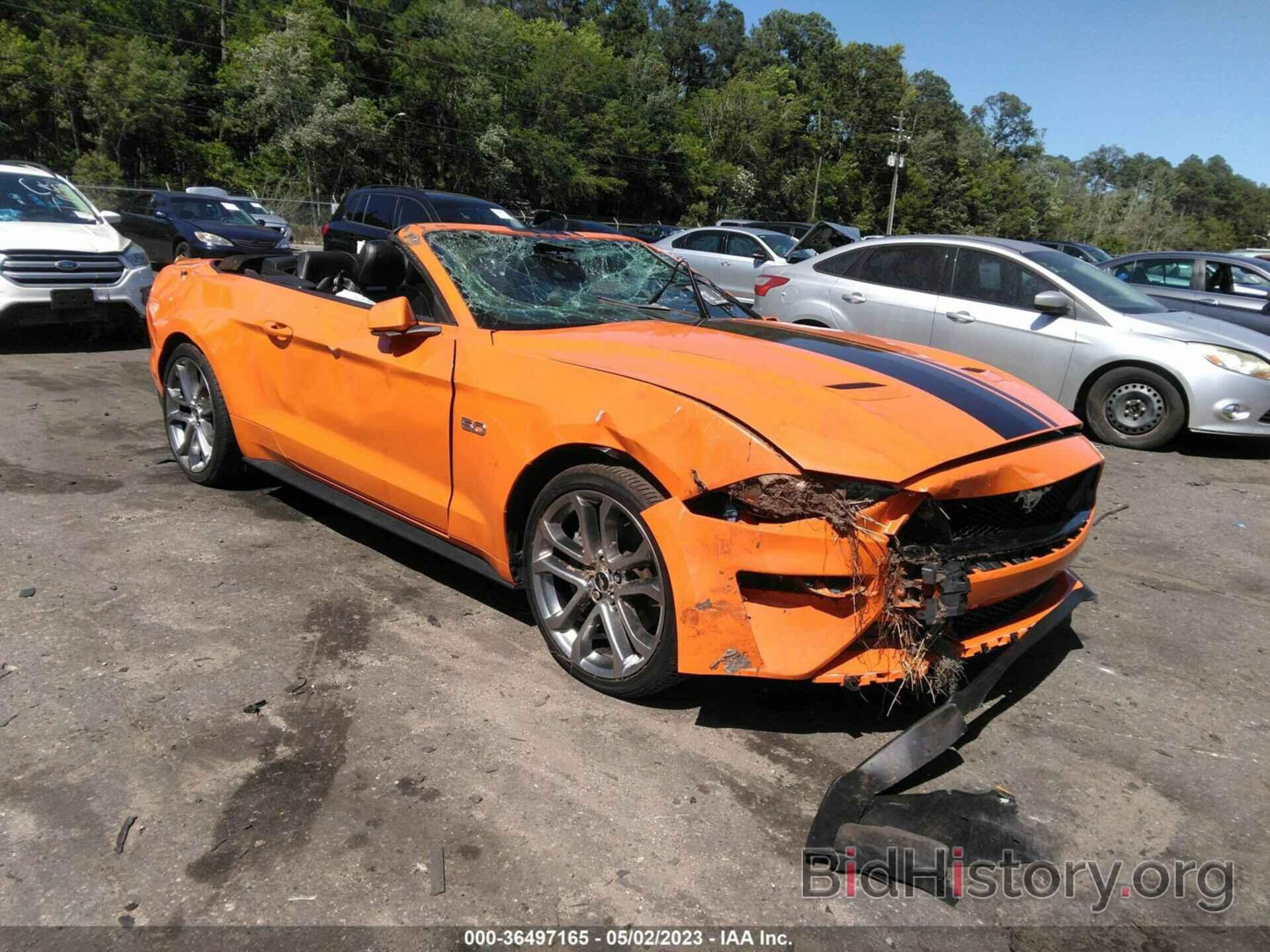Photo 1FATP8FF3M5146927 - FORD MUSTANG 2021