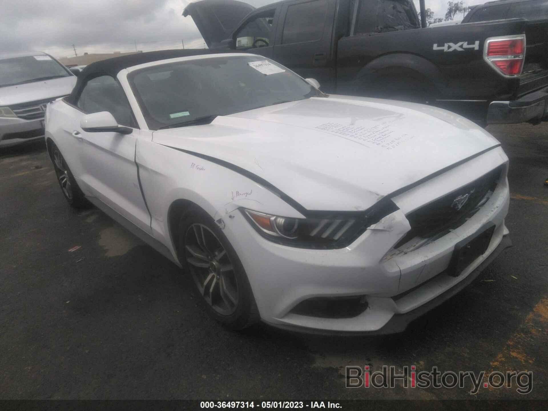 Photo 1FATP8UH6G5291548 - FORD MUSTANG 2016