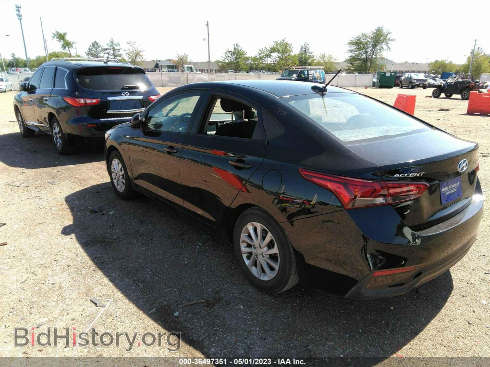 2018 HYUNDAI ACCENT - VIN: 3KPC24A36JE012234 - Фото 3