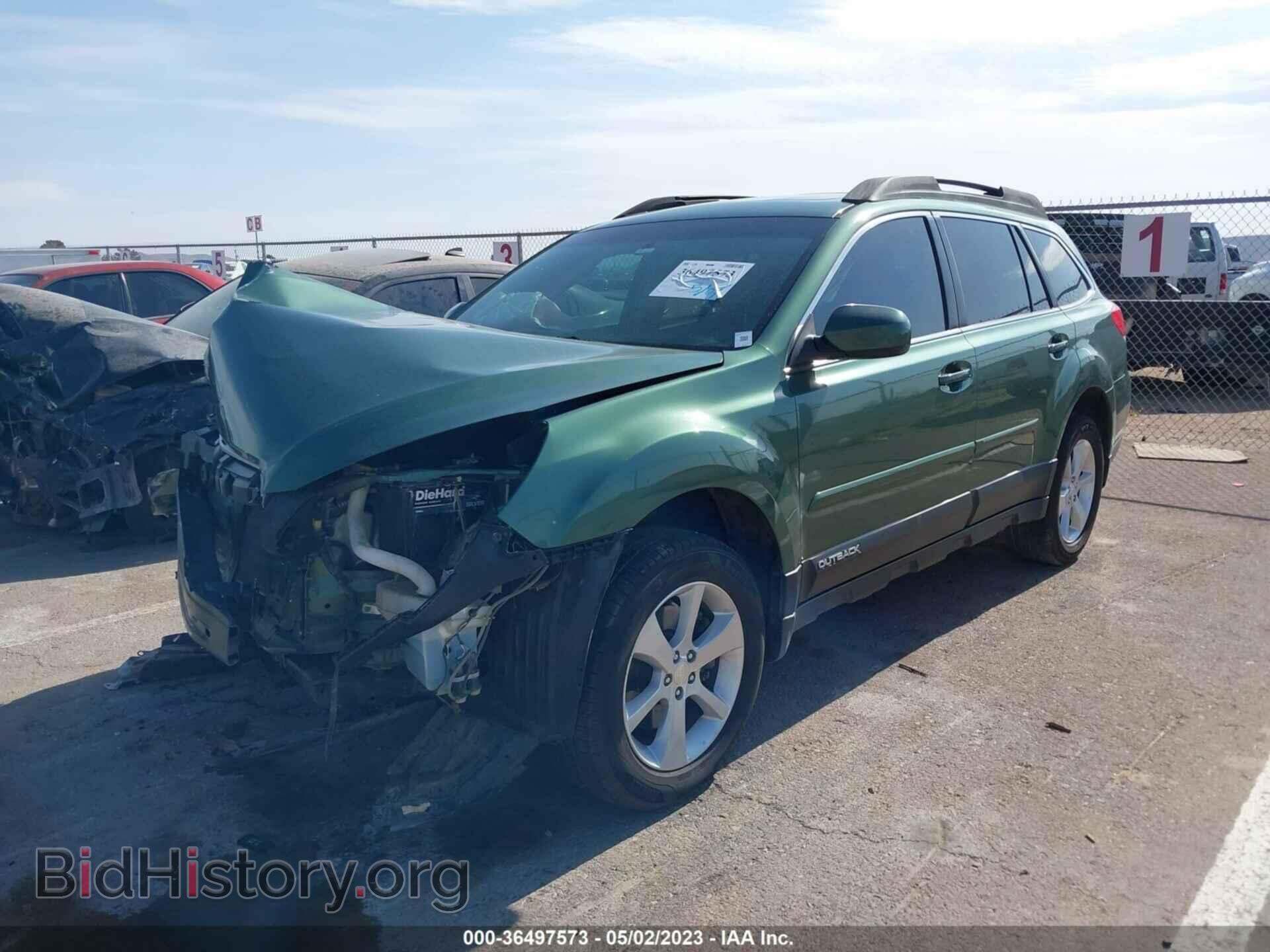 2014 SUBARU OUTBACK - VIN: 4S4BRDMC2E2320034 - Фото 2