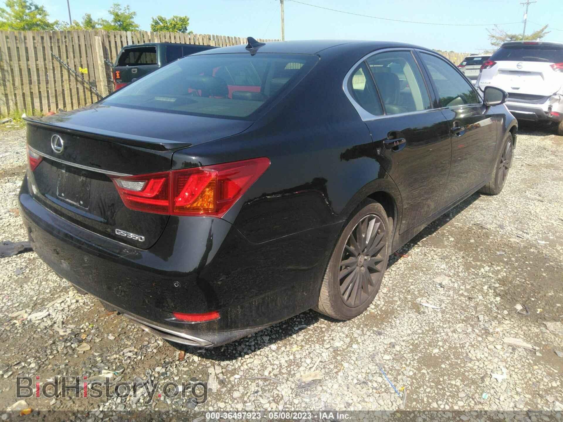 2013 LEXUS GS 350 - VIN: JTHBE1BL2D5025707 - Фото 4