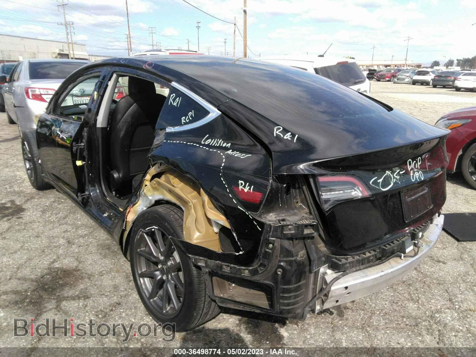 2019 TESLA MODEL 3 - VIN: 5YJ3E1EA0KF395372 - Фото 3