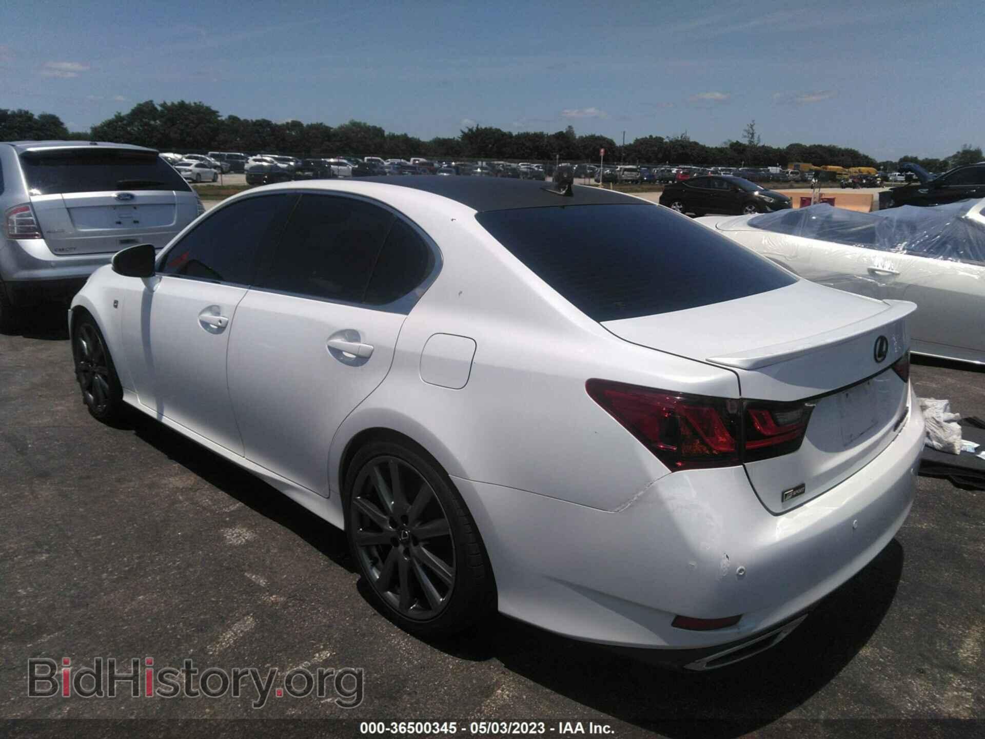 2013 LEXUS GS 350 - VIN: JTHCE1BL6D5012267 - Фото 3