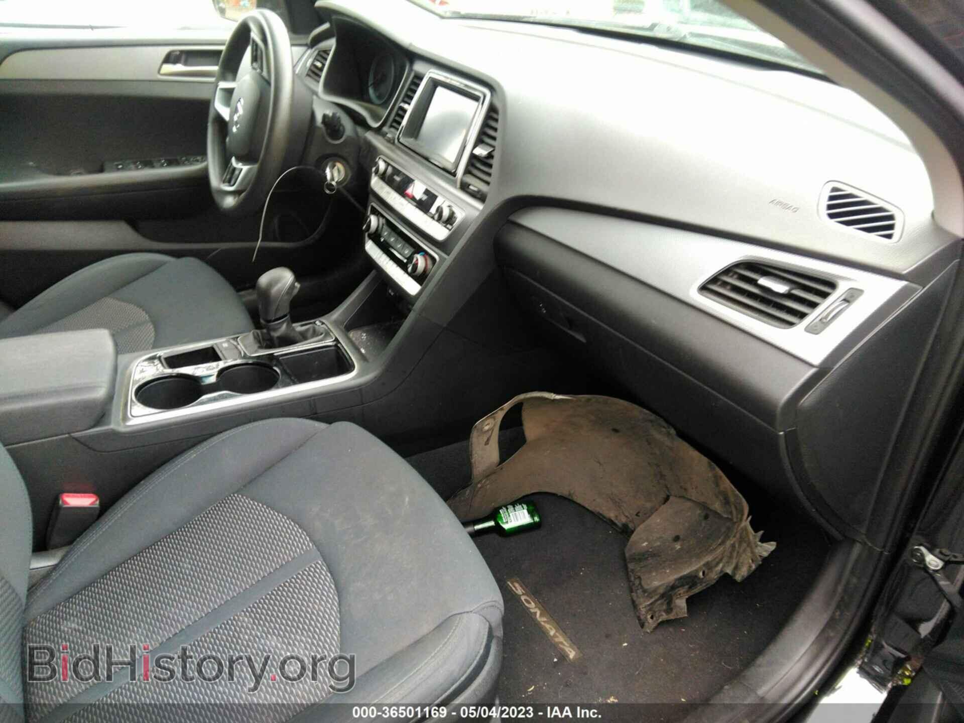 2019 HYUNDAI SONATA - VIN: 5NPE24AF2KH811525 - Фото 5