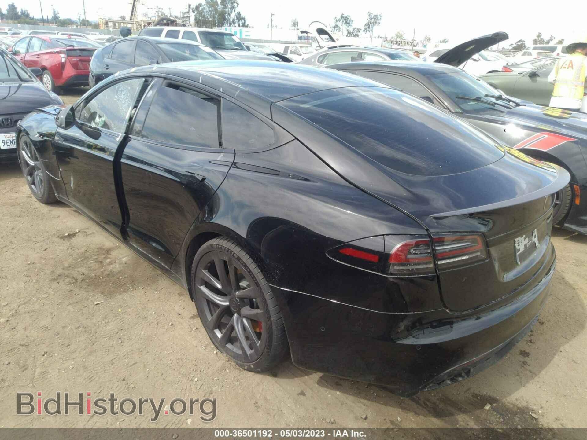 2022 TESLA MODEL S - VIN: 5YJSA1E64NF485809 - Photo 3