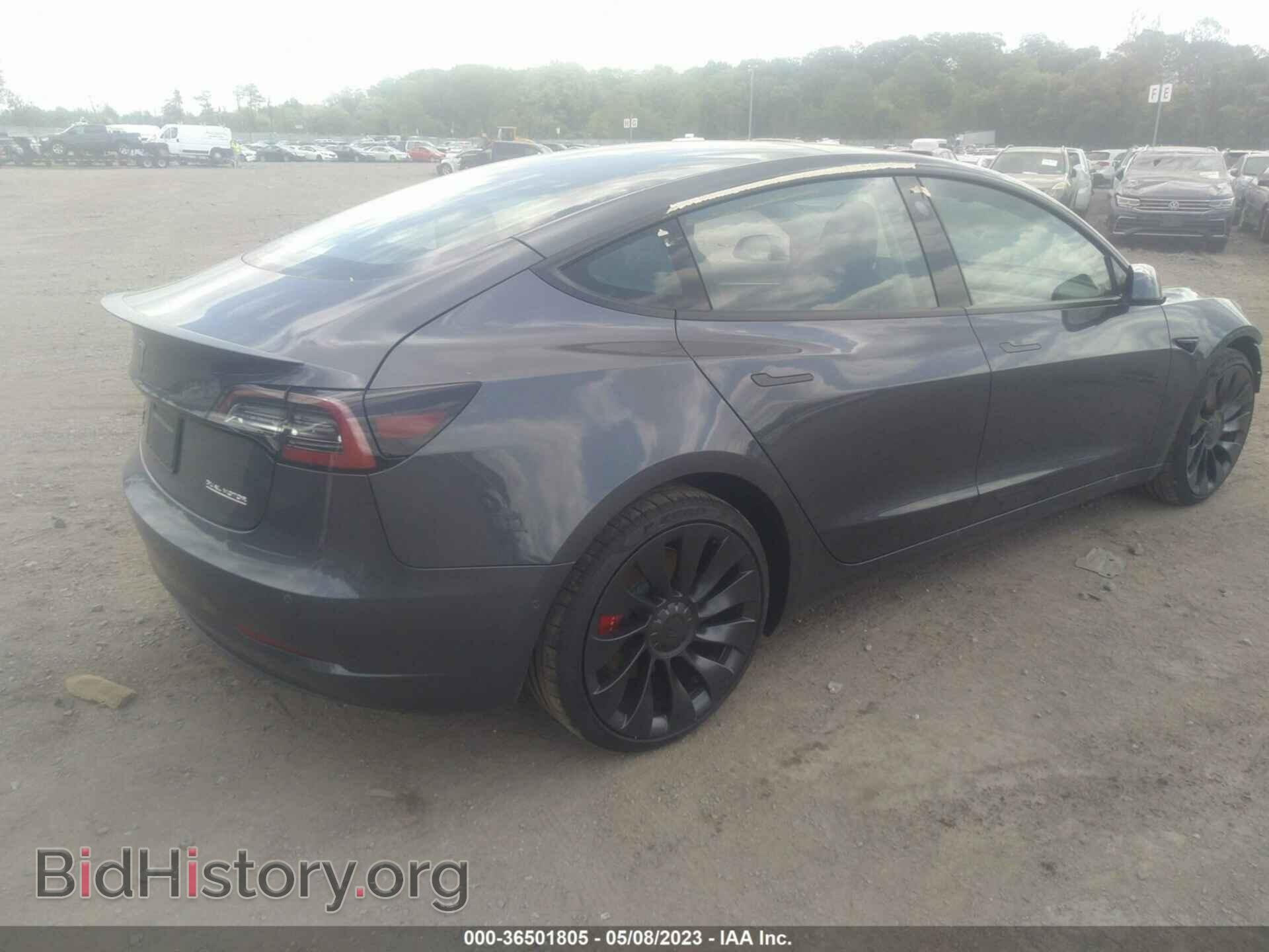 2022 TESLA MODEL 3 - VIN: 5YJ3E1EC9NF329683 - Фото 4