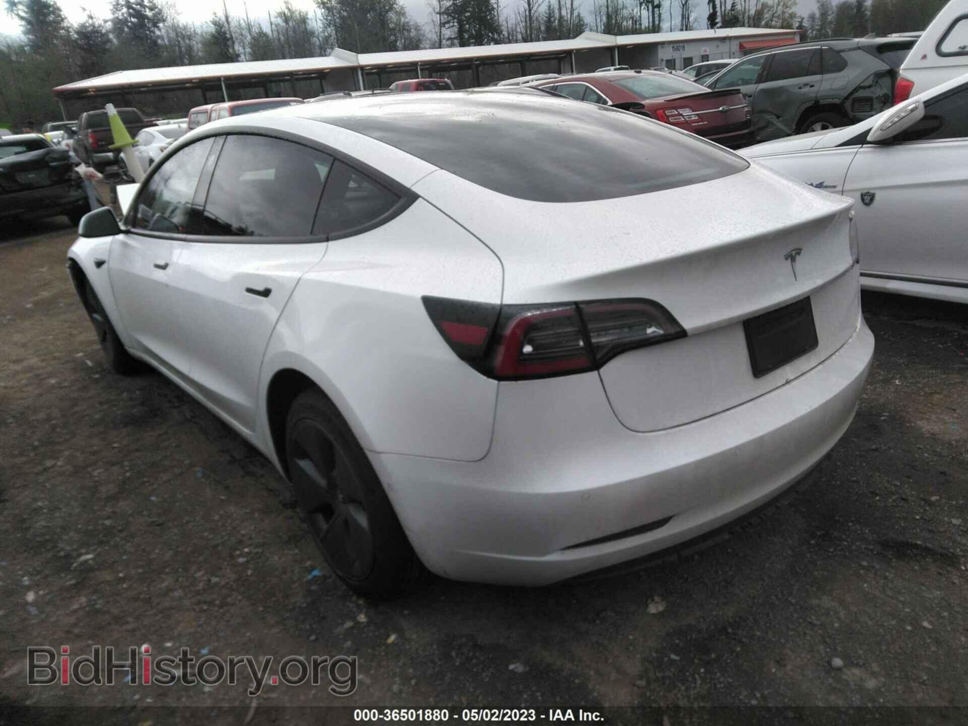 2022 TESLA MODEL 3 - VIN: 5YJ3E1EA4NF122262 - Фото 3