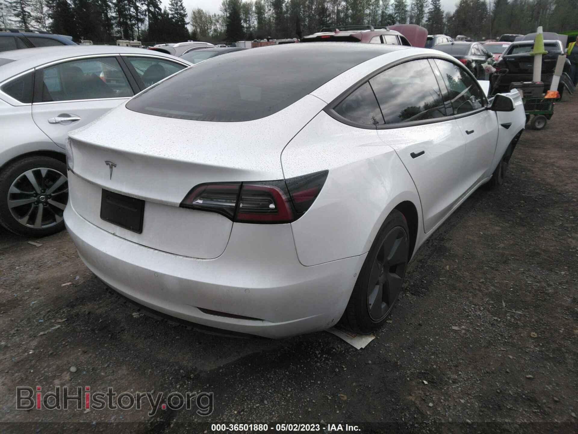 2022 TESLA MODEL 3 - VIN: 5YJ3E1EA4NF122262 - Фото 4