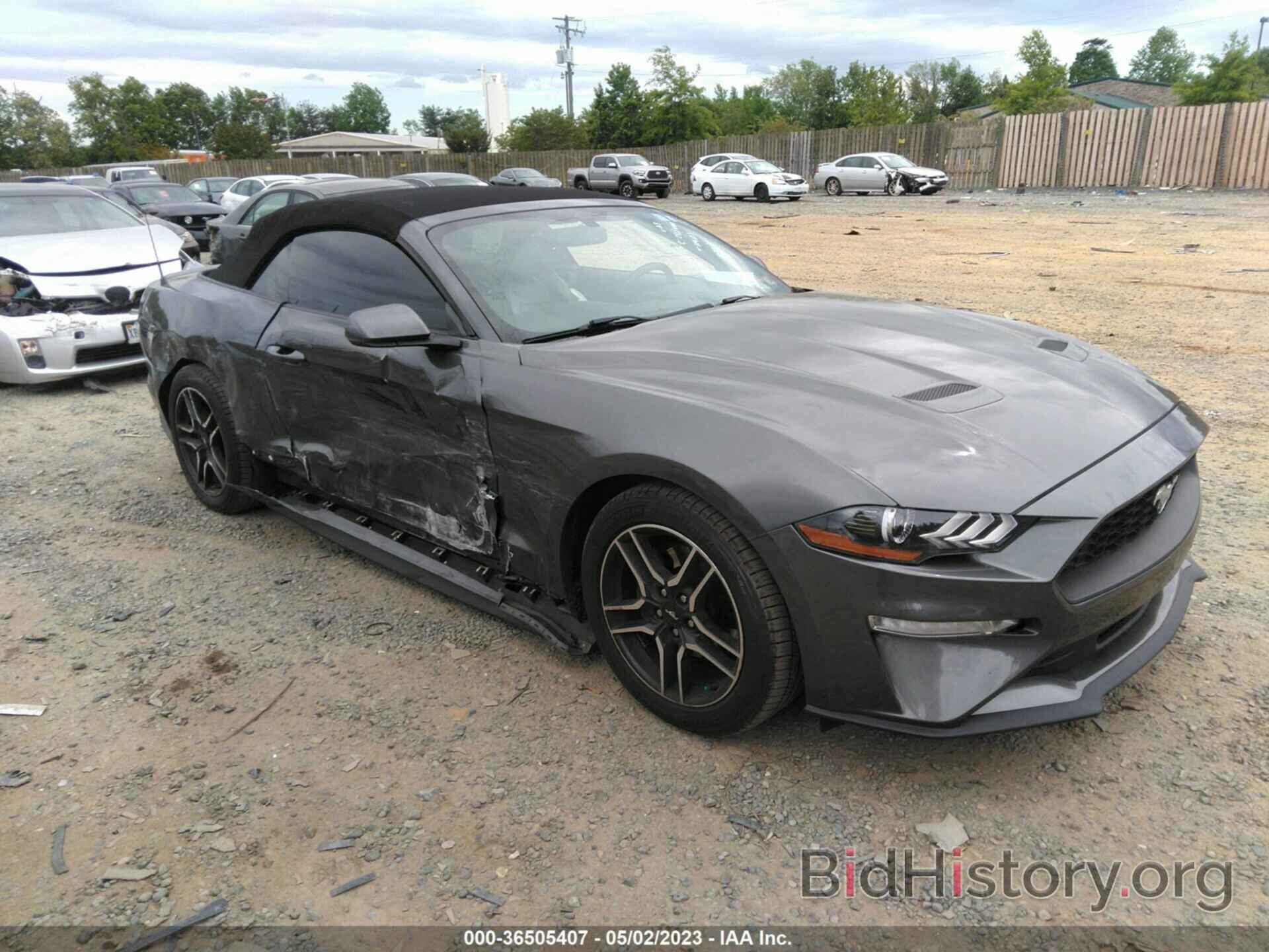 Photo 1FATP8UH1J5119273 - FORD MUSTANG 2018