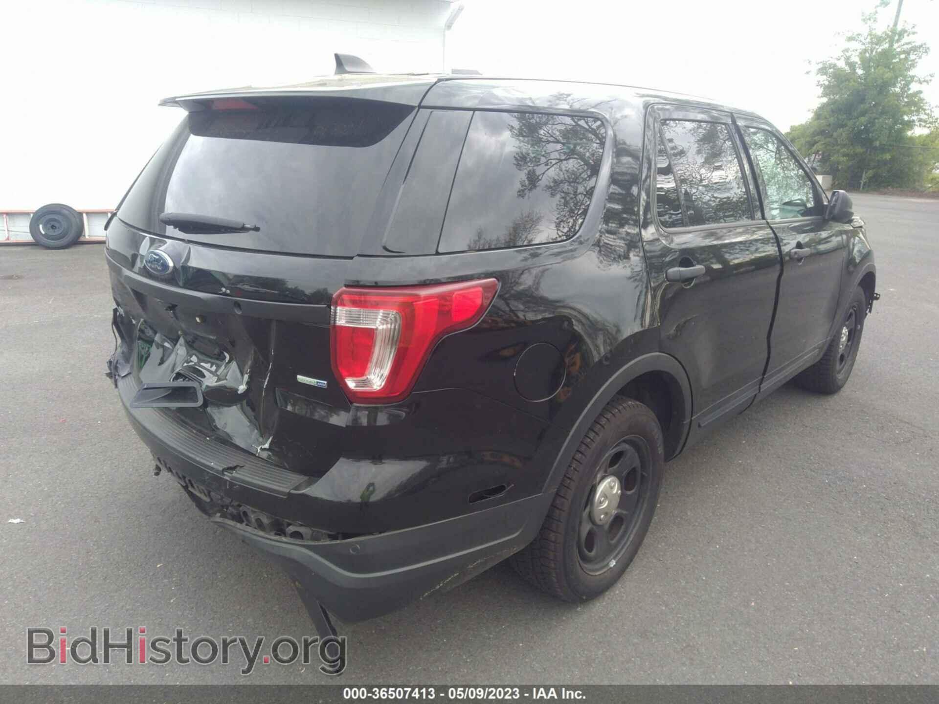 2018 FORD POLICE INTERCEPTOR UTILITY - VIN: 1FM5K8ARXJGB59186 - Фото 4