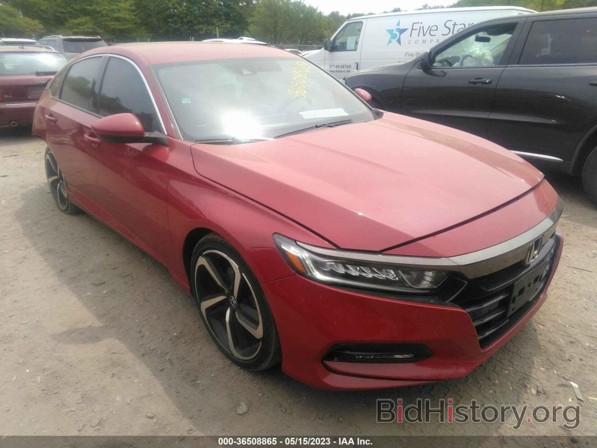 Фотография 1HGCV1F35KA109929 - HONDA ACCORD SEDAN 2019