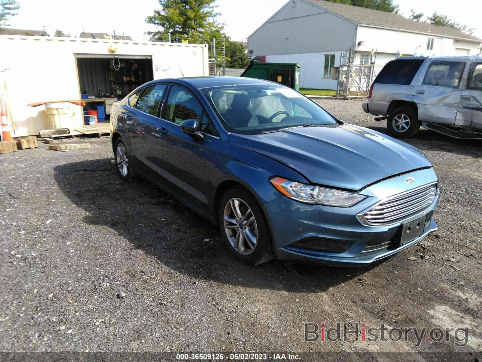 Photo 3FA6P0HD5JR159875 - FORD FUSION 2018