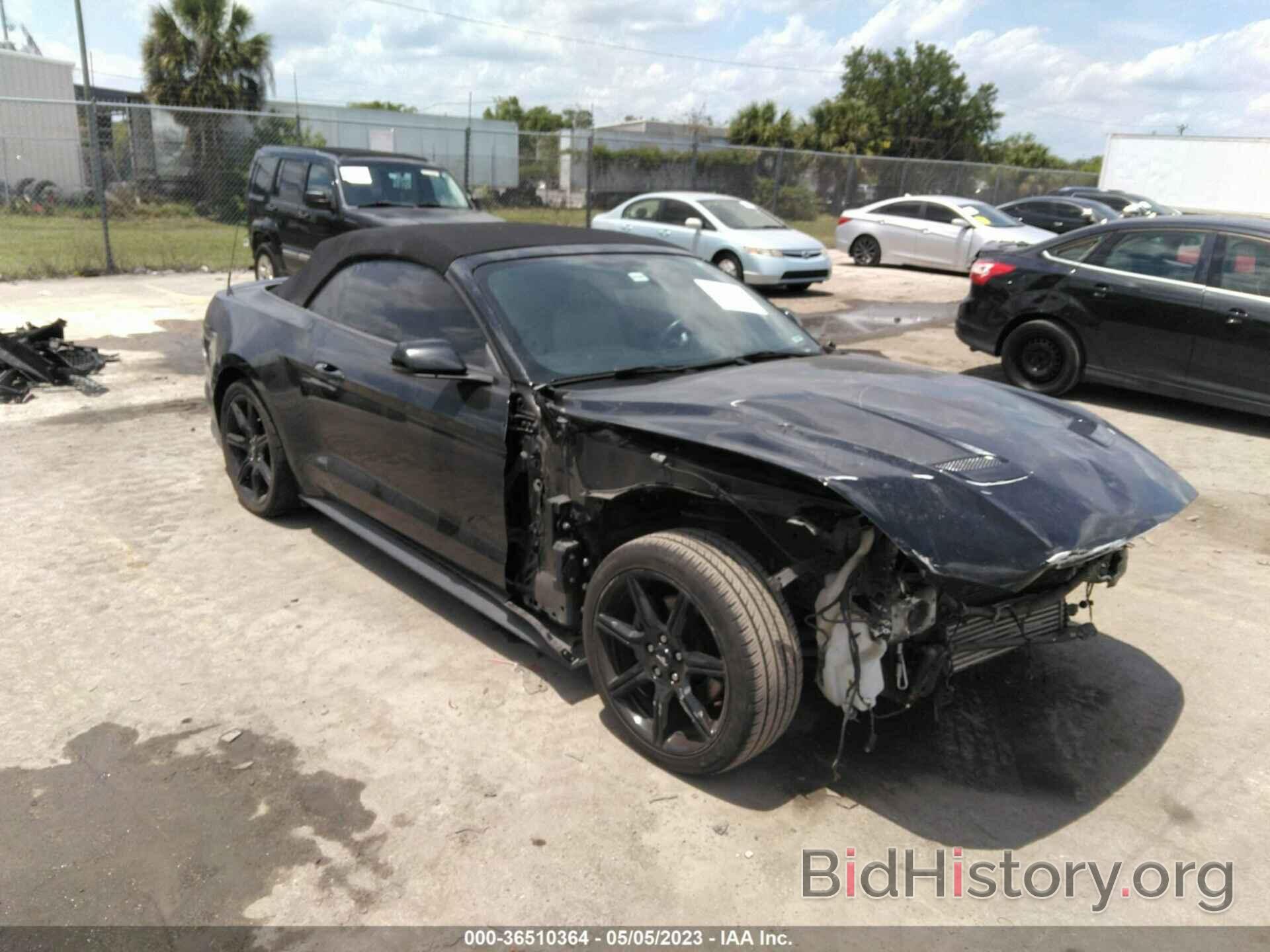 Photo 1FATP8UH8J5124311 - FORD MUSTANG 2018