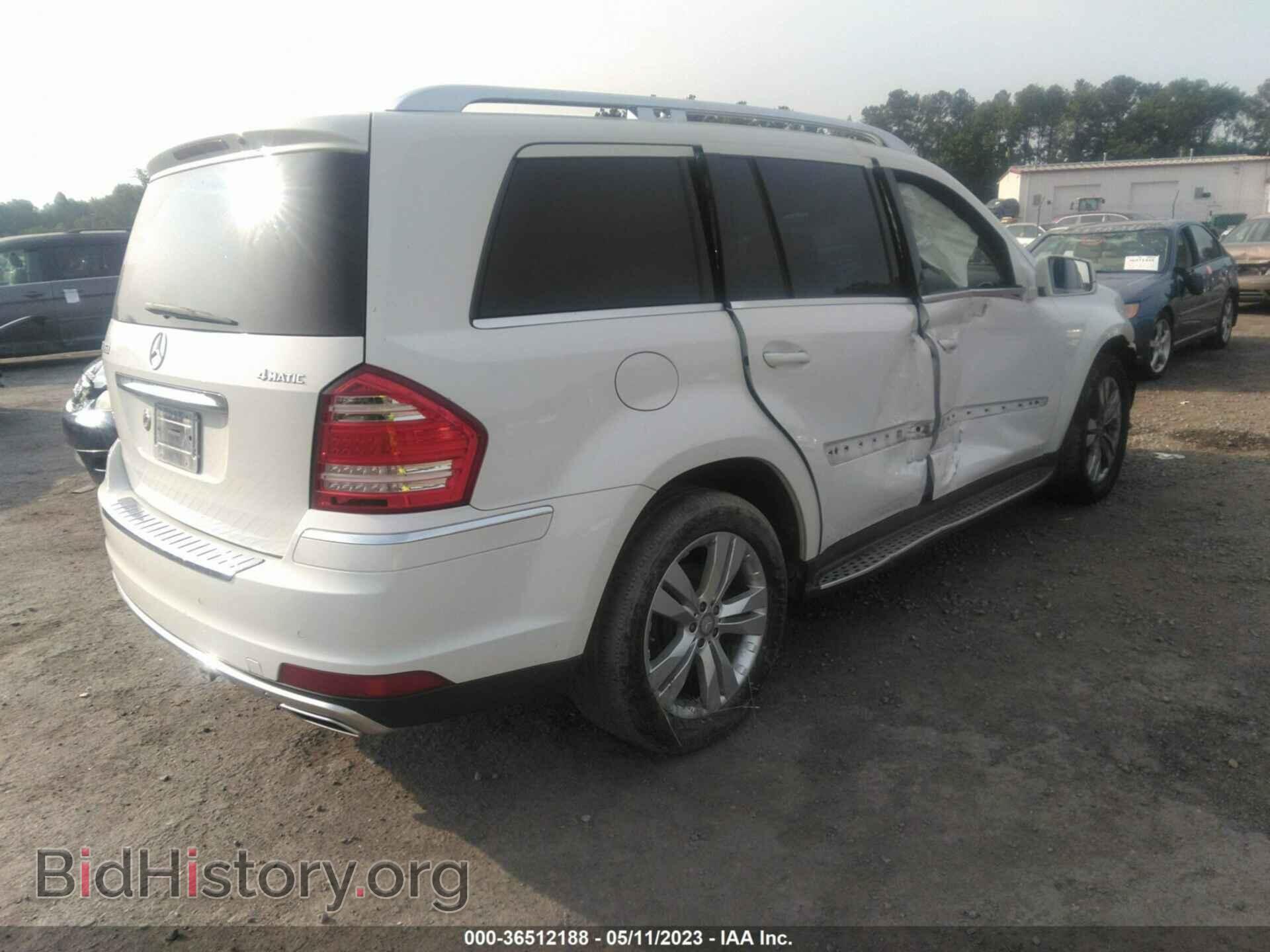 2012 MERCEDES-BENZ GL-CLASS - VIN: 4JGBF7BE9CA761564 - Фото 4