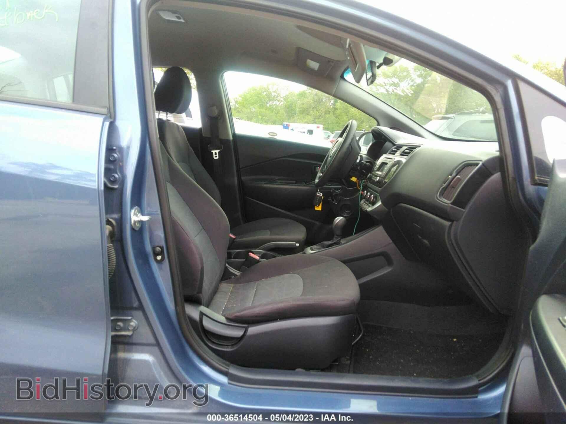 2016 KIA RIO - VIN: KNADM4A33G6576742 - Фото 5