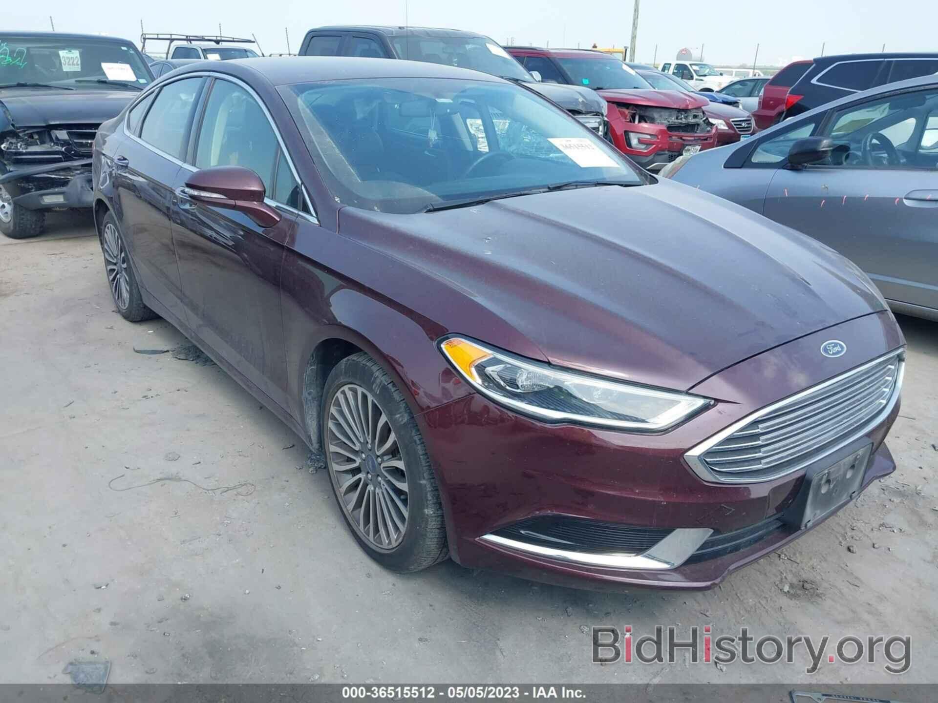 Photo 3FA6P0H90JR114872 - FORD FUSION 2018