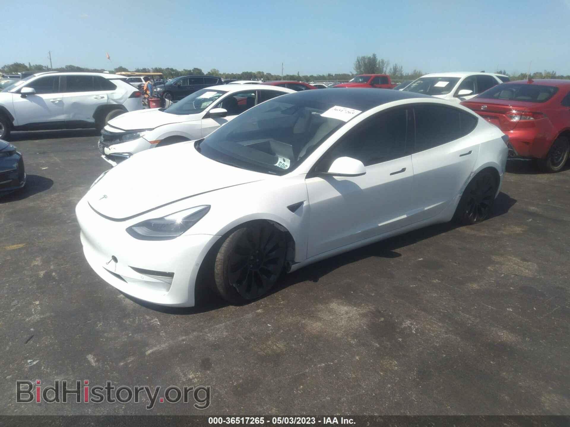 2022 TESLA MODEL 3 - VIN: 5YJ3E1EC2NF109740 - Photo 2