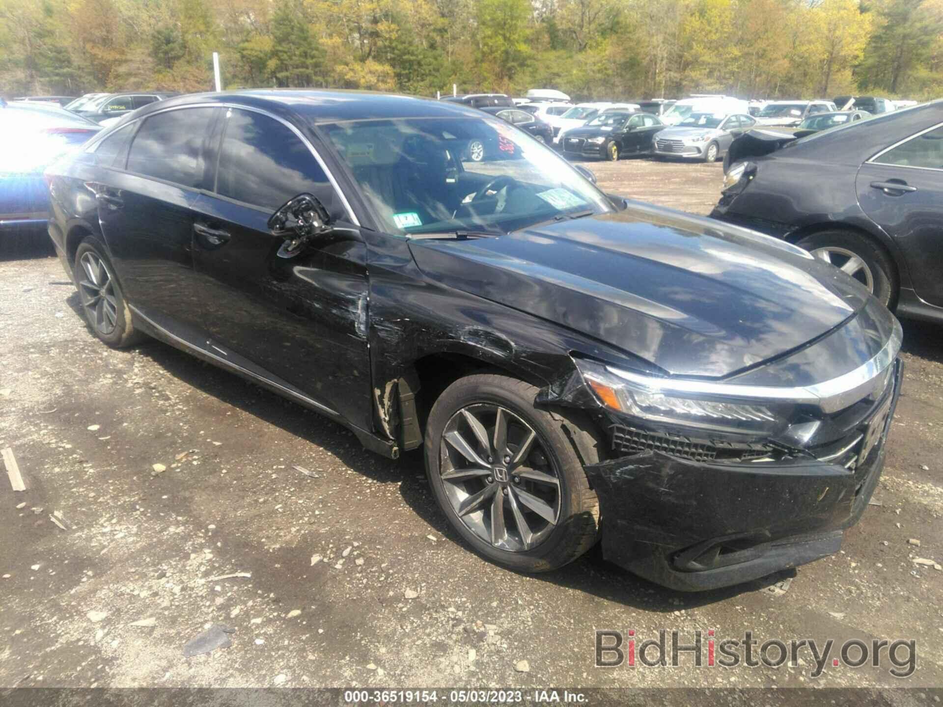 Photo 1HGCV1F5XMA020362 - HONDA ACCORD SEDAN 2021