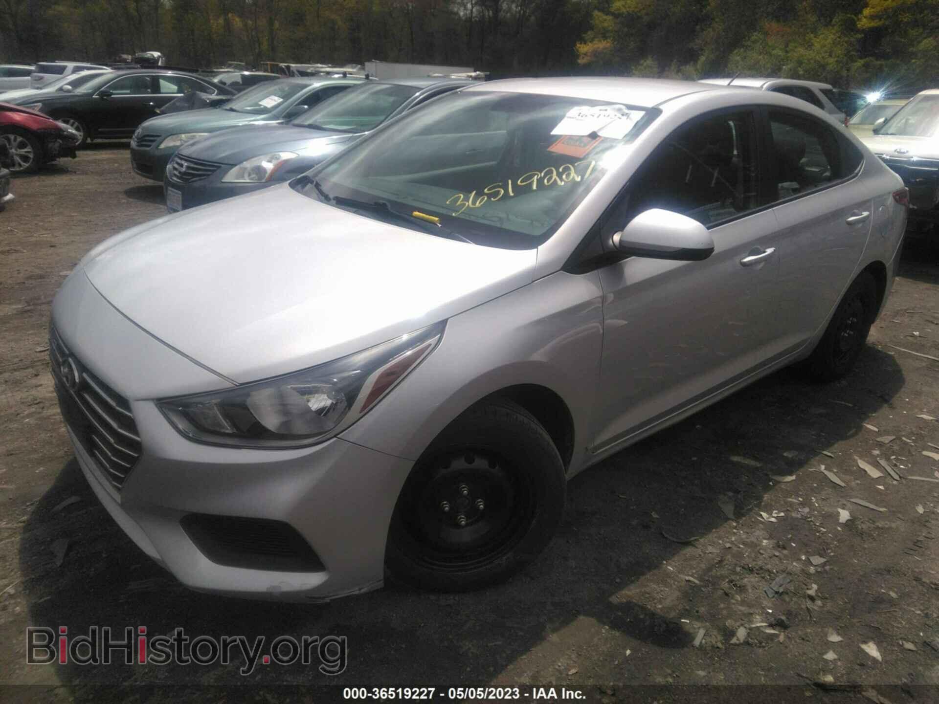 2021 HYUNDAI ACCENT - VIN: 3KPC24A66ME137197 - Фото 2