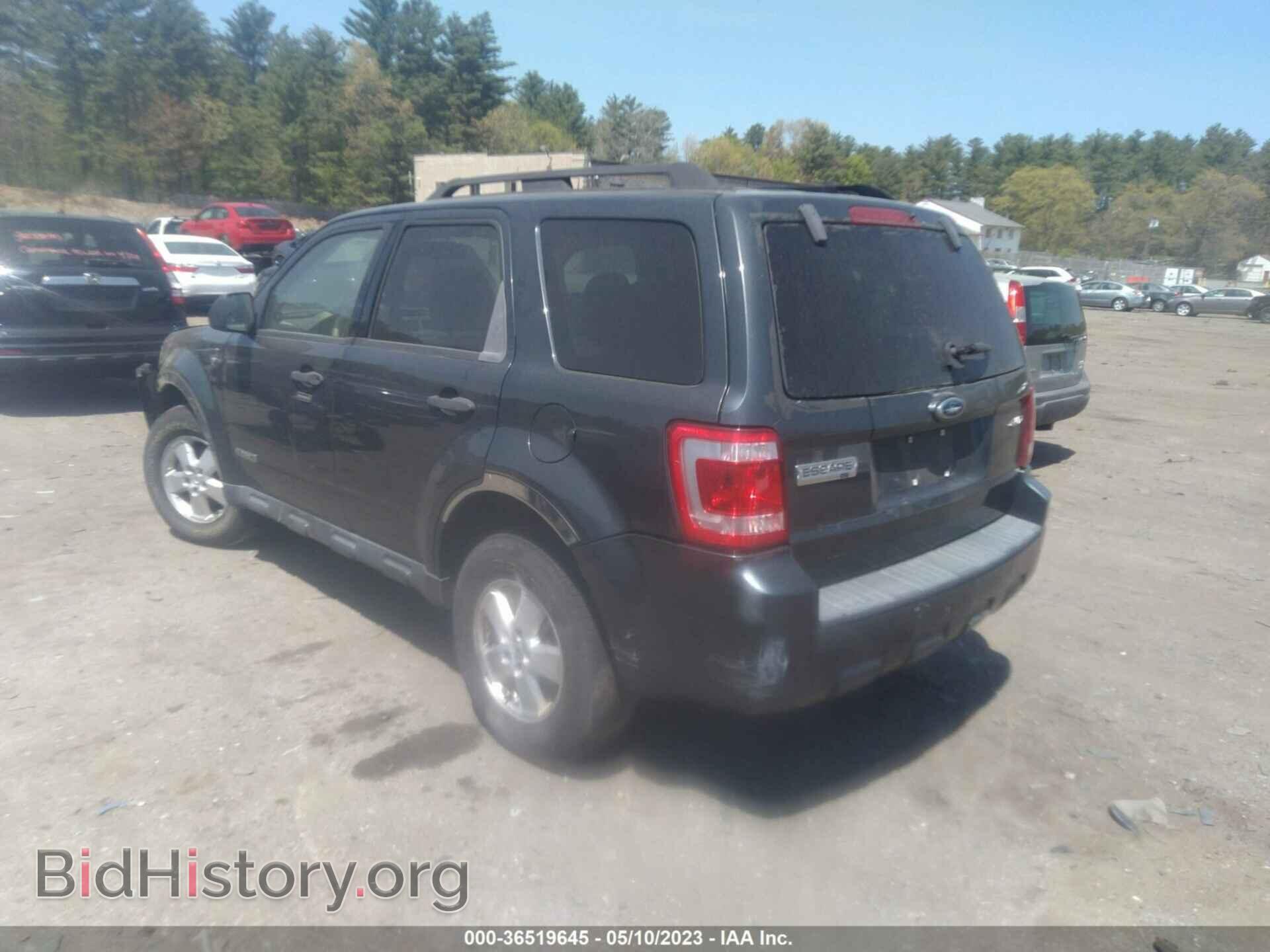 2008 FORD ESCAPE - VIN: 1FMCU93128KA56804 - Фото 3