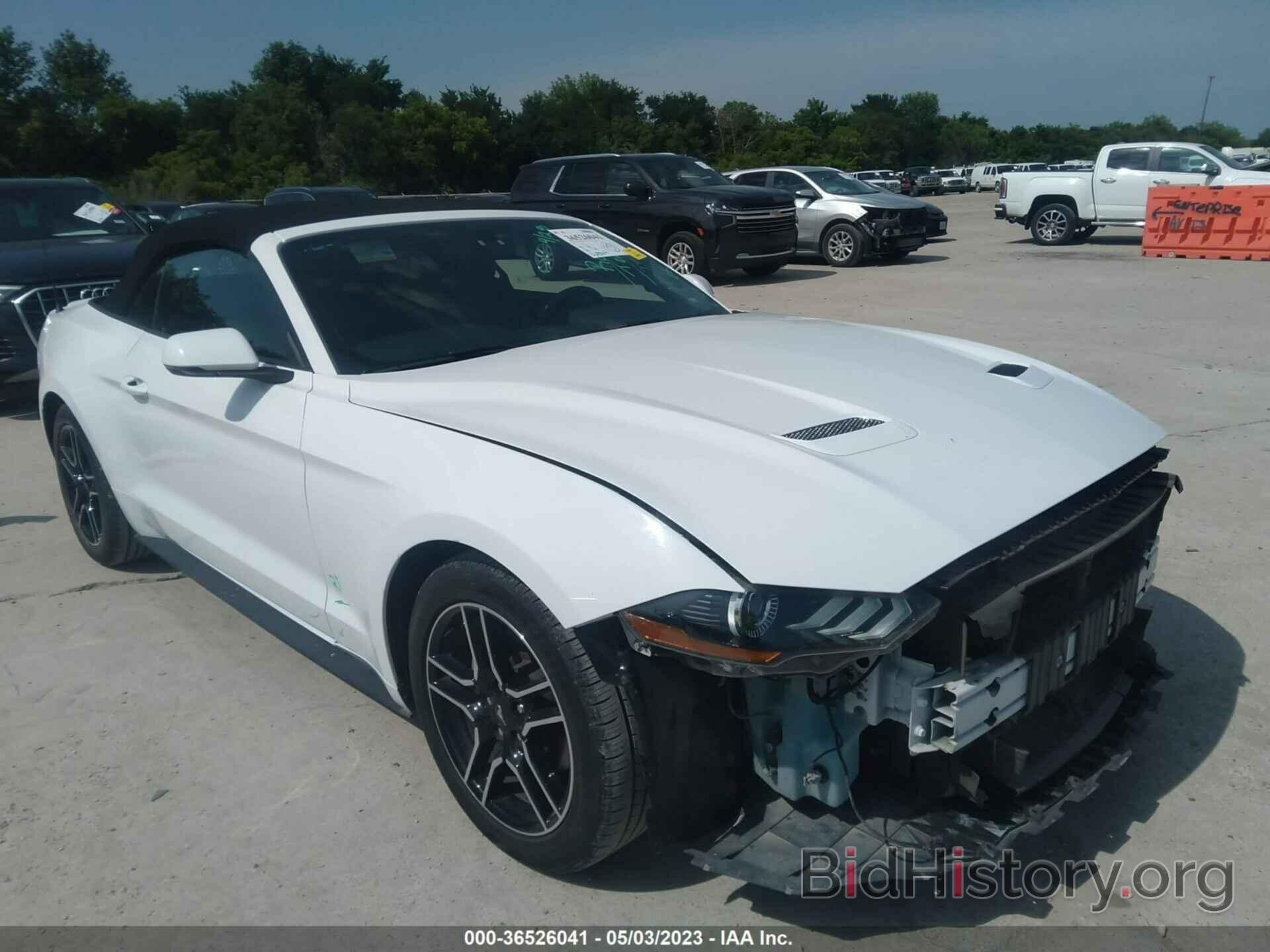 Photo 1FATP8UH8L5179862 - FORD MUSTANG 2020