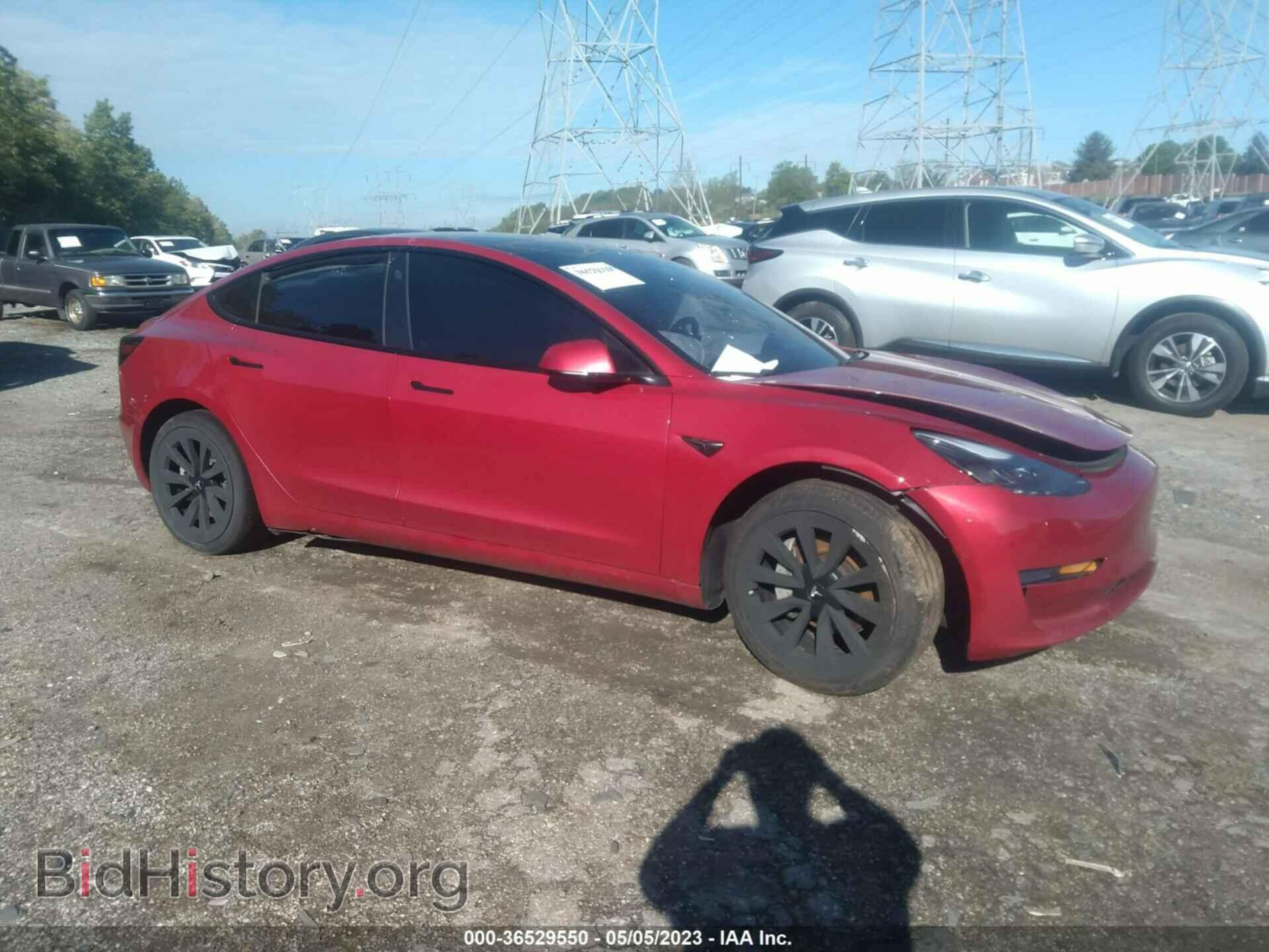 Photo 5YJ3E1EA6MF057865 - TESLA MODEL 3 2021