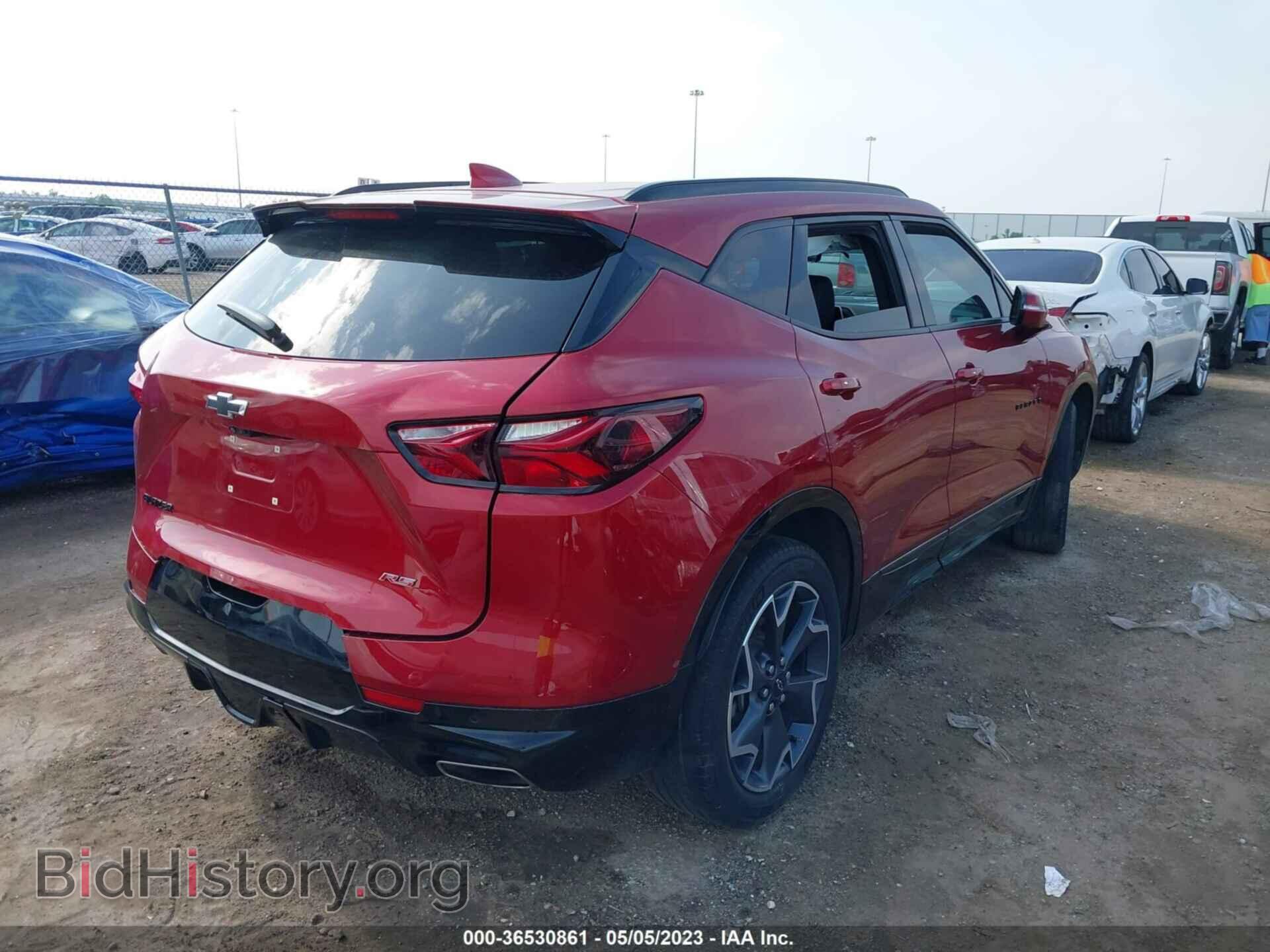 2021 CHEVROLET BLAZER - VIN: 3GNKBERS5MS537098 - Фото 4
