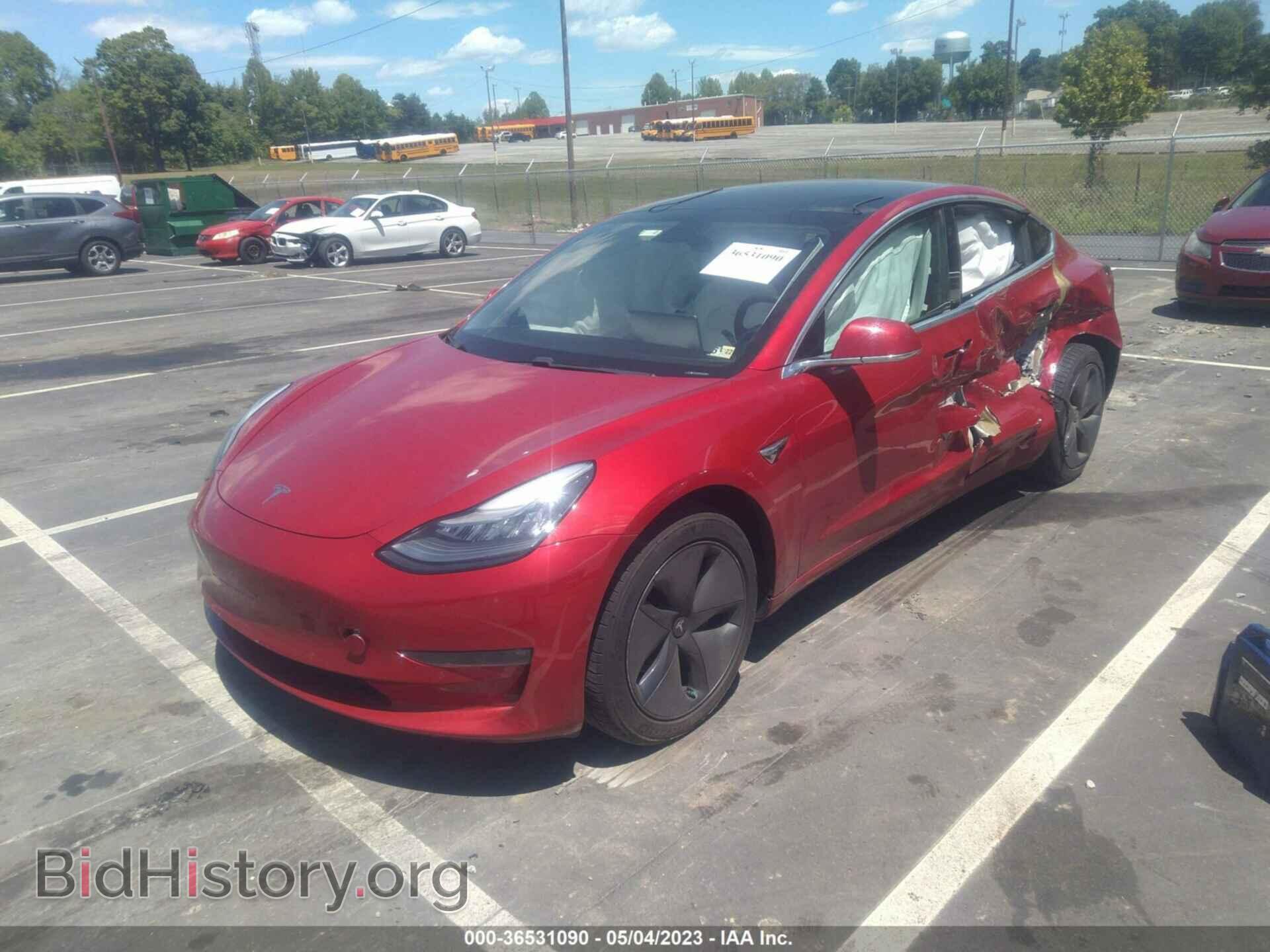 2020 TESLA MODEL 3 - VIN: 5YJ3E1EB6LF621893 - Фото 2
