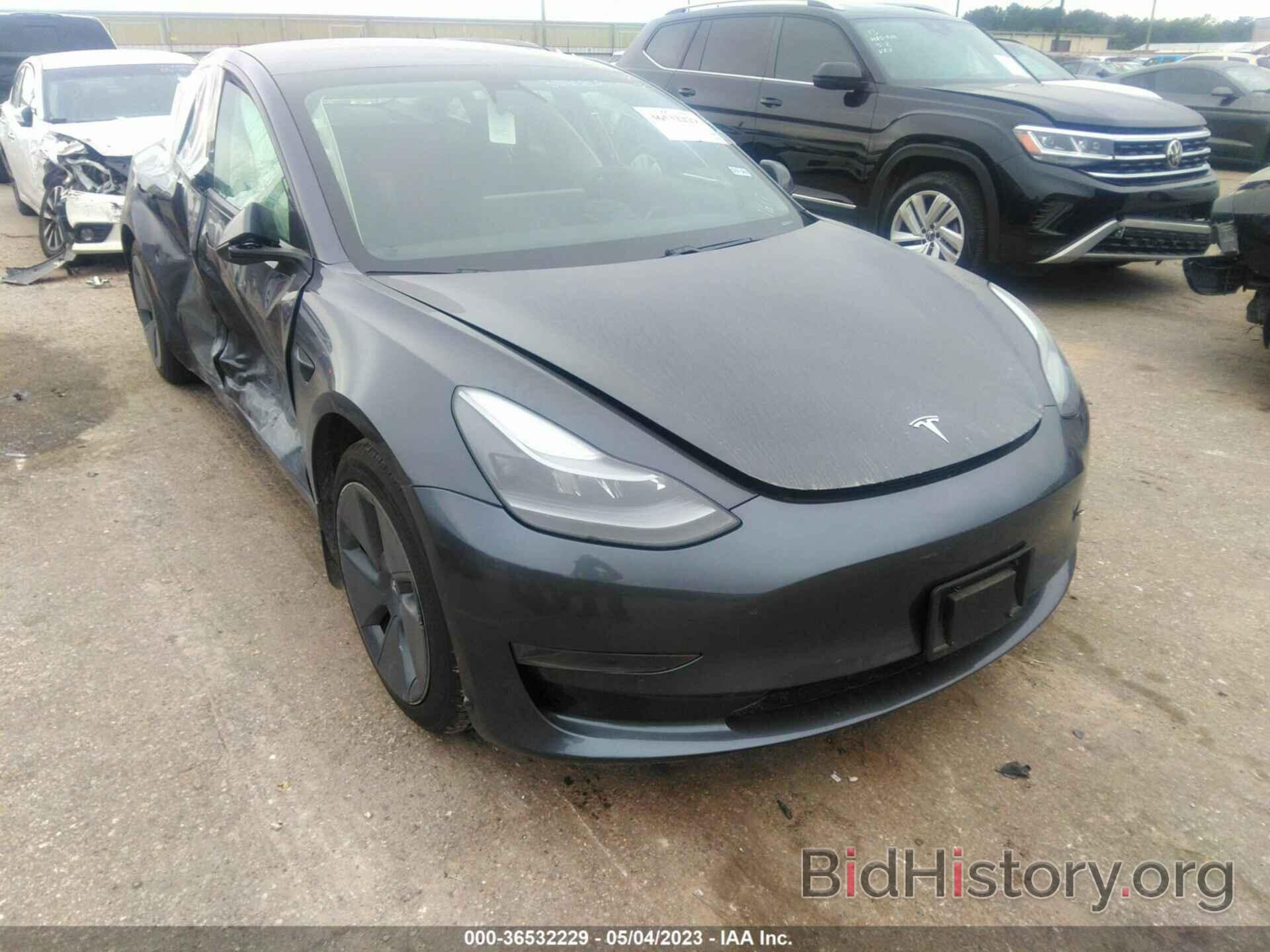 Photo 5YJ3E1EA0MF031617 - TESLA MODEL 3 2021