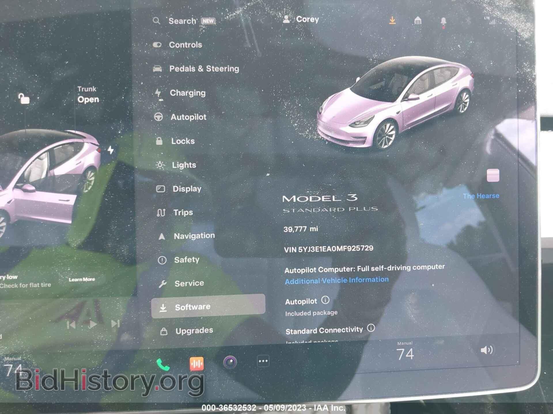 2021 TESLA MODEL 3 - VIN: 5YJ3E1EA0MF925729 - Фото 7