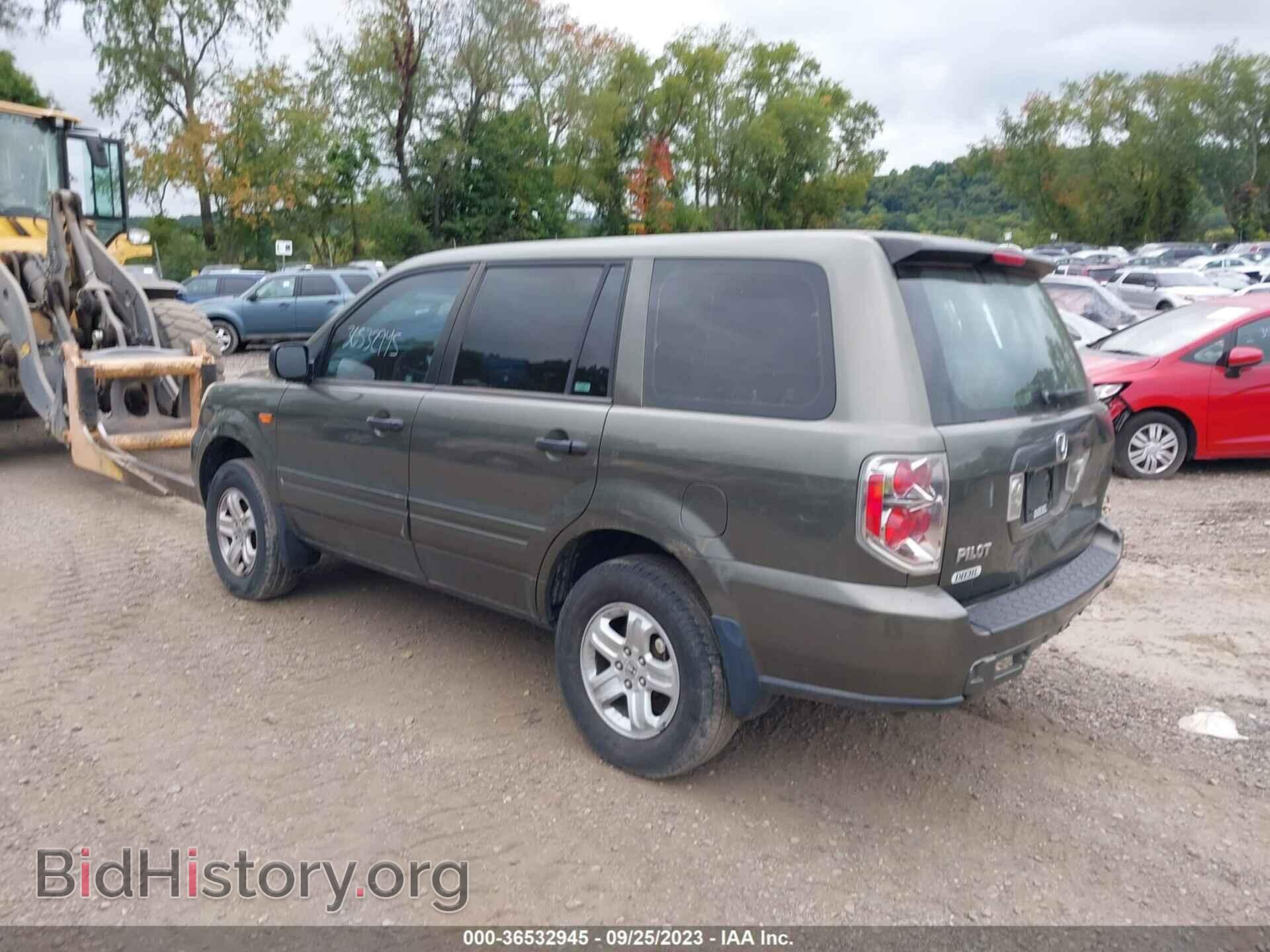 2006 HONDA PILOT - VIN: 5FNYF18186B012153 - Фото 3