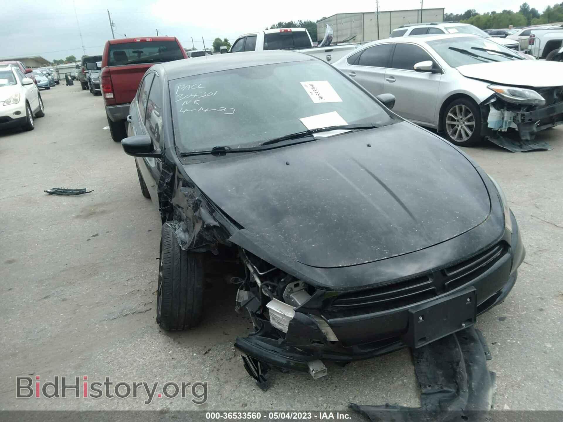 Photo 1C3CDFBA0DD259021 - DODGE DART 2013