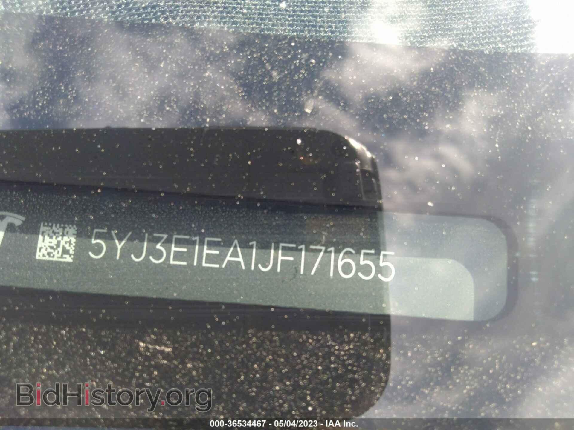 2018 TESLA MODEL 3 - VIN: 5YJ3E1EA1JF171655 - Фото 9