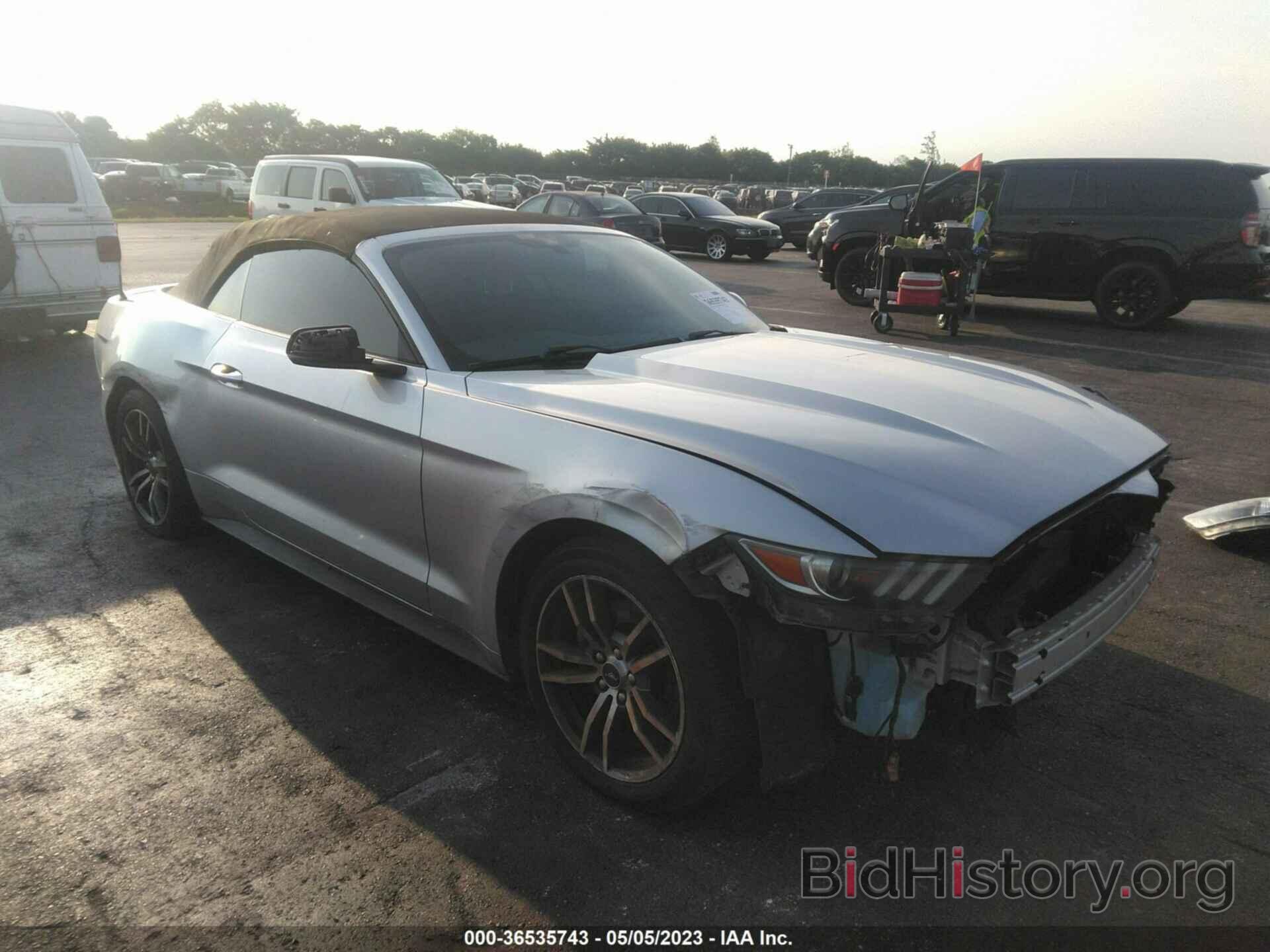 Photo 1FATP8UH5G5231583 - FORD MUSTANG 2016