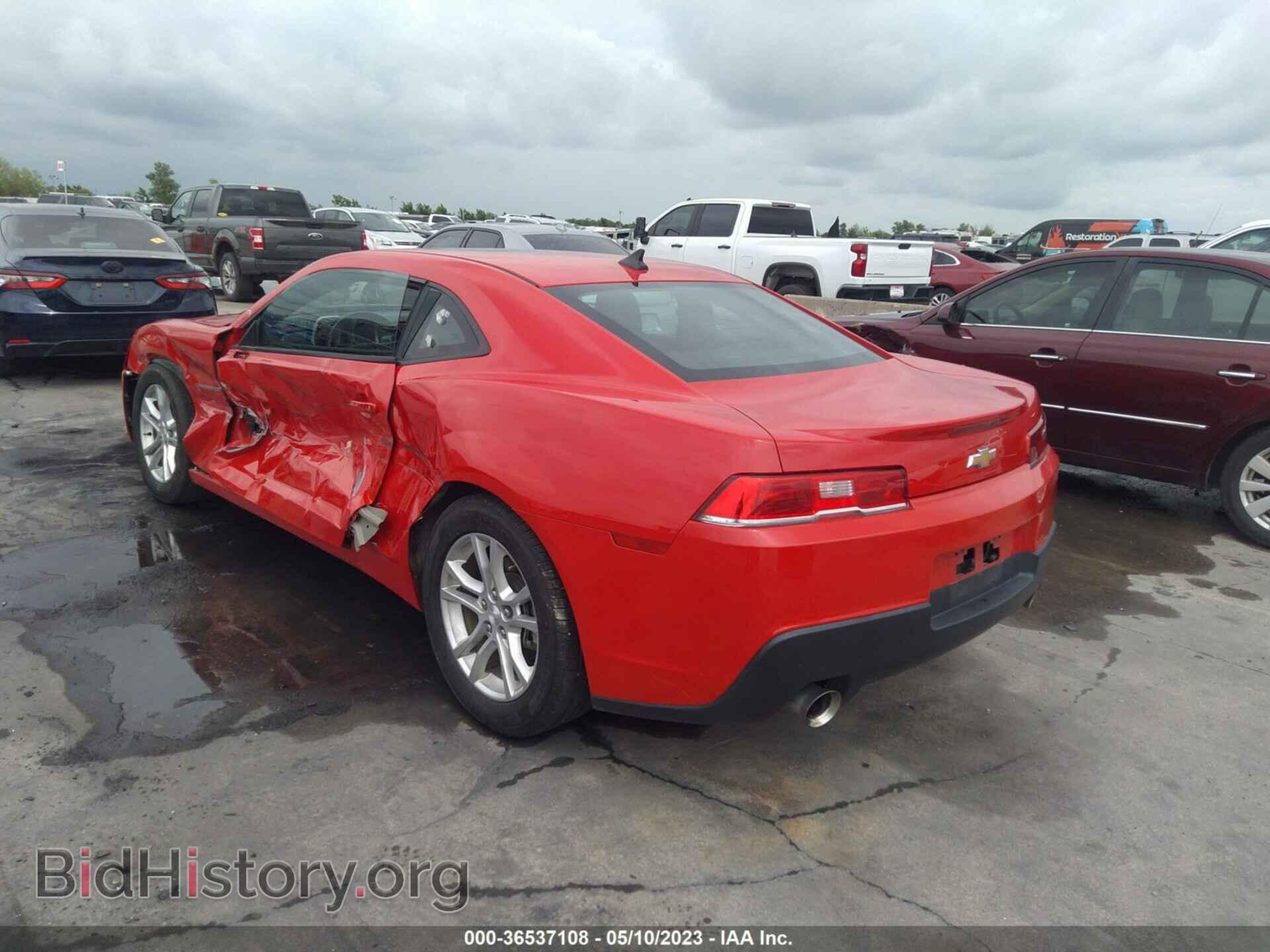 2014 CHEVROLET CAMARO - VIN: 2G1FB1E32E9284203 - Фото 3