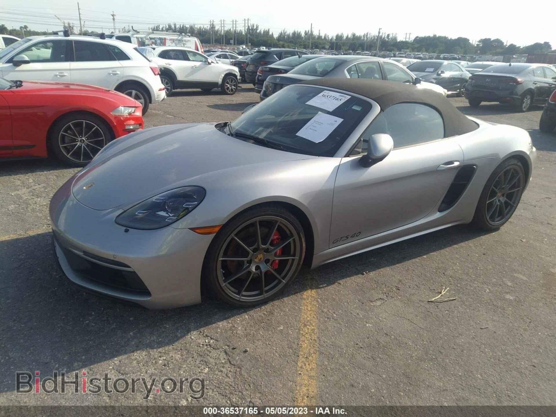 2021 PORSCHE 718 BOXSTER - VIN: WP0CD2A86MS232081 - Фото 2