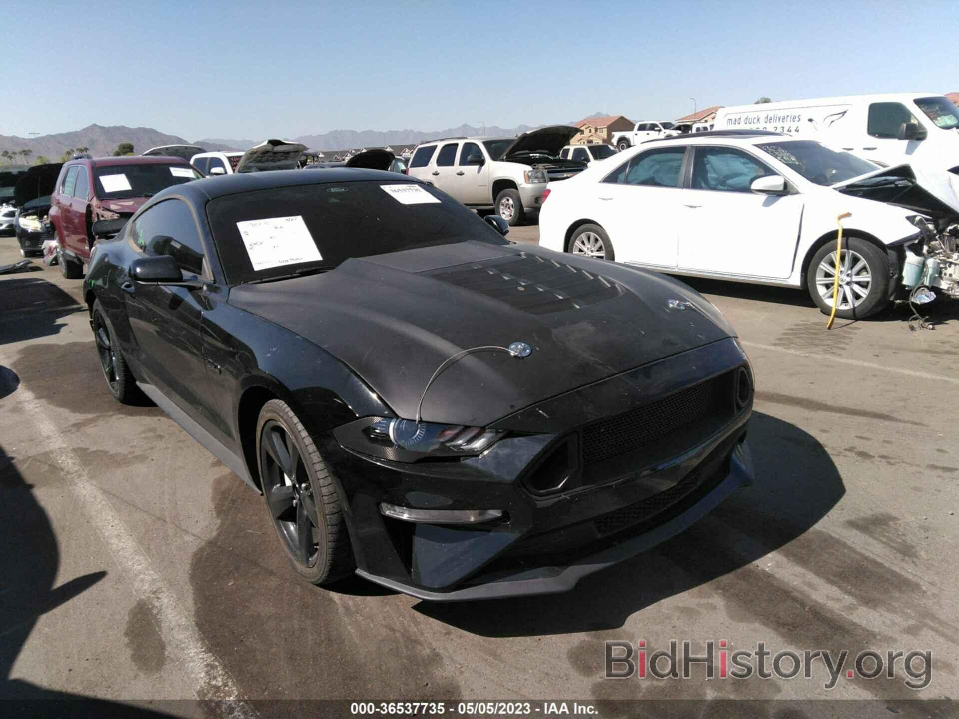 Photo 1FA6P8CFXM5155884 - FORD MUSTANG 2021