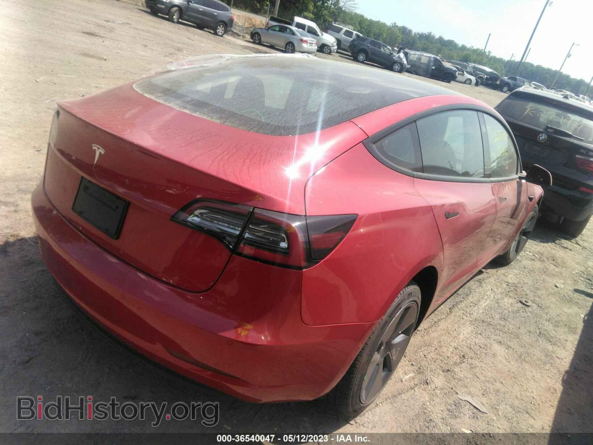 2022 TESLA MODEL 3 - VIN: 5YJ3E1EA6NF351123 - Фото 4