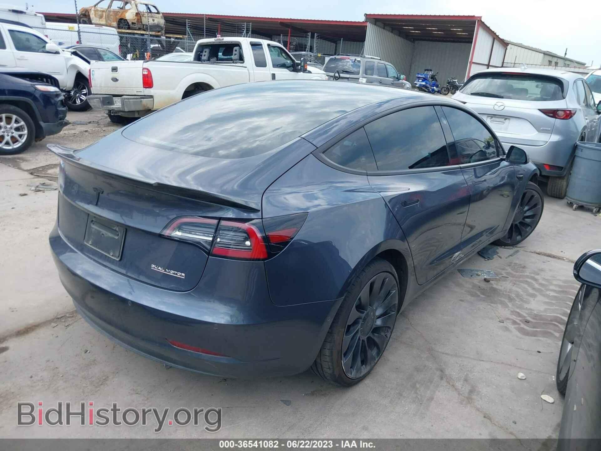 2022 TESLA MODEL 3 - VIN: 5YJ3E1EC5NF297685 - Фото 4