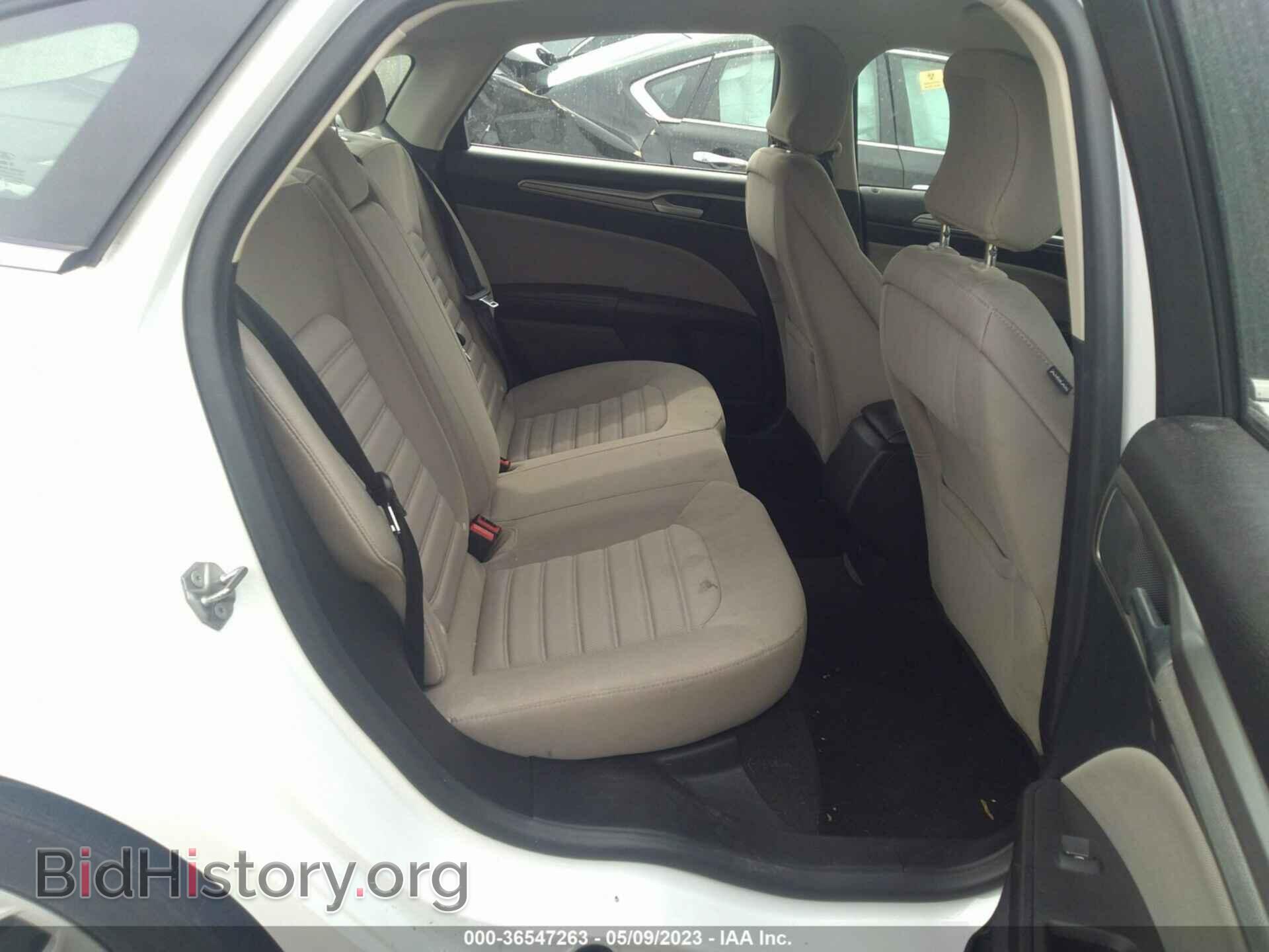 2019 FORD FUSION - VIN: 3FA6P0G74KR169598 - Фото 8