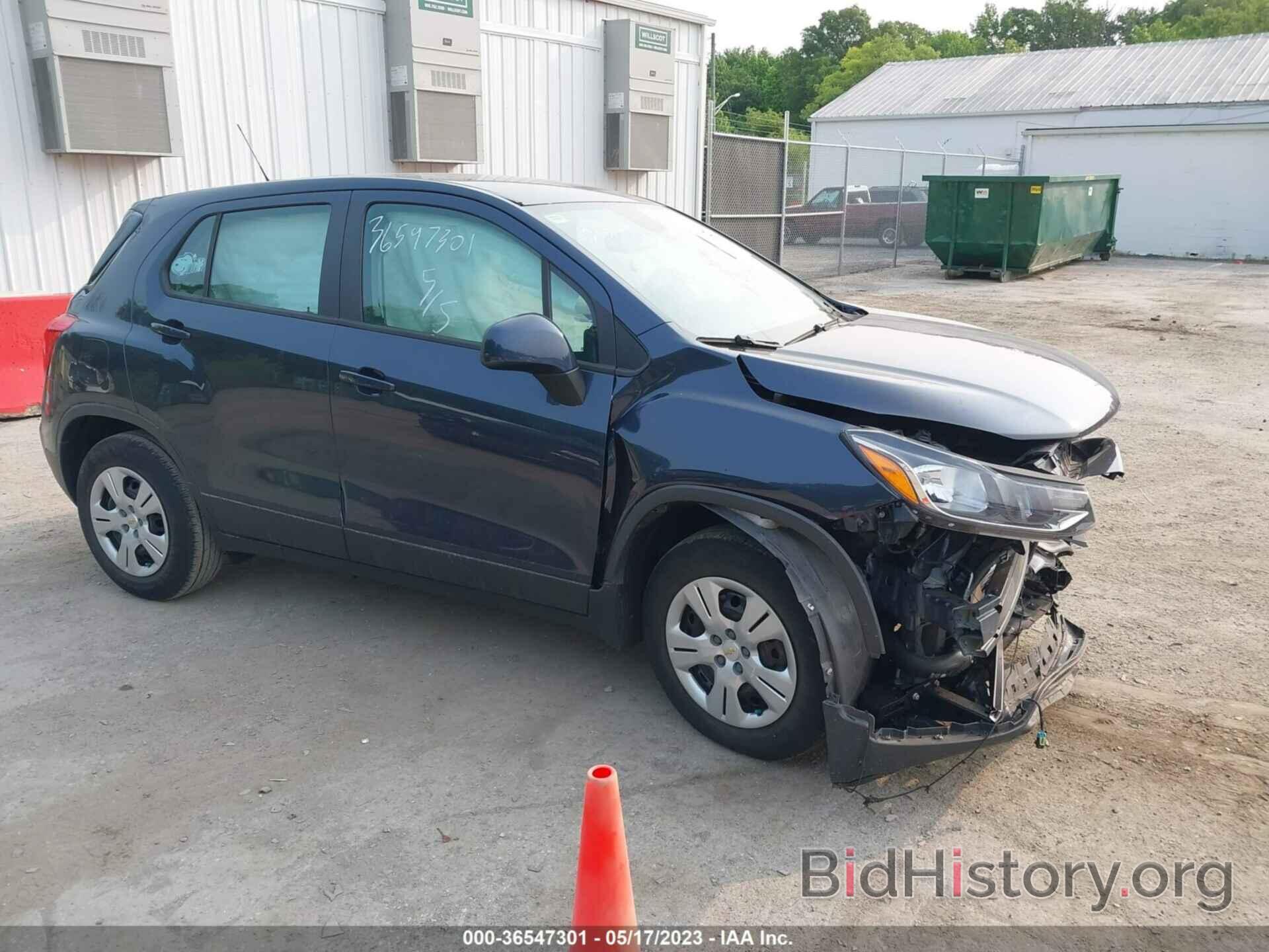 Фотография 3GNCJKSB5JL394756 - CHEVROLET TRAX 2018