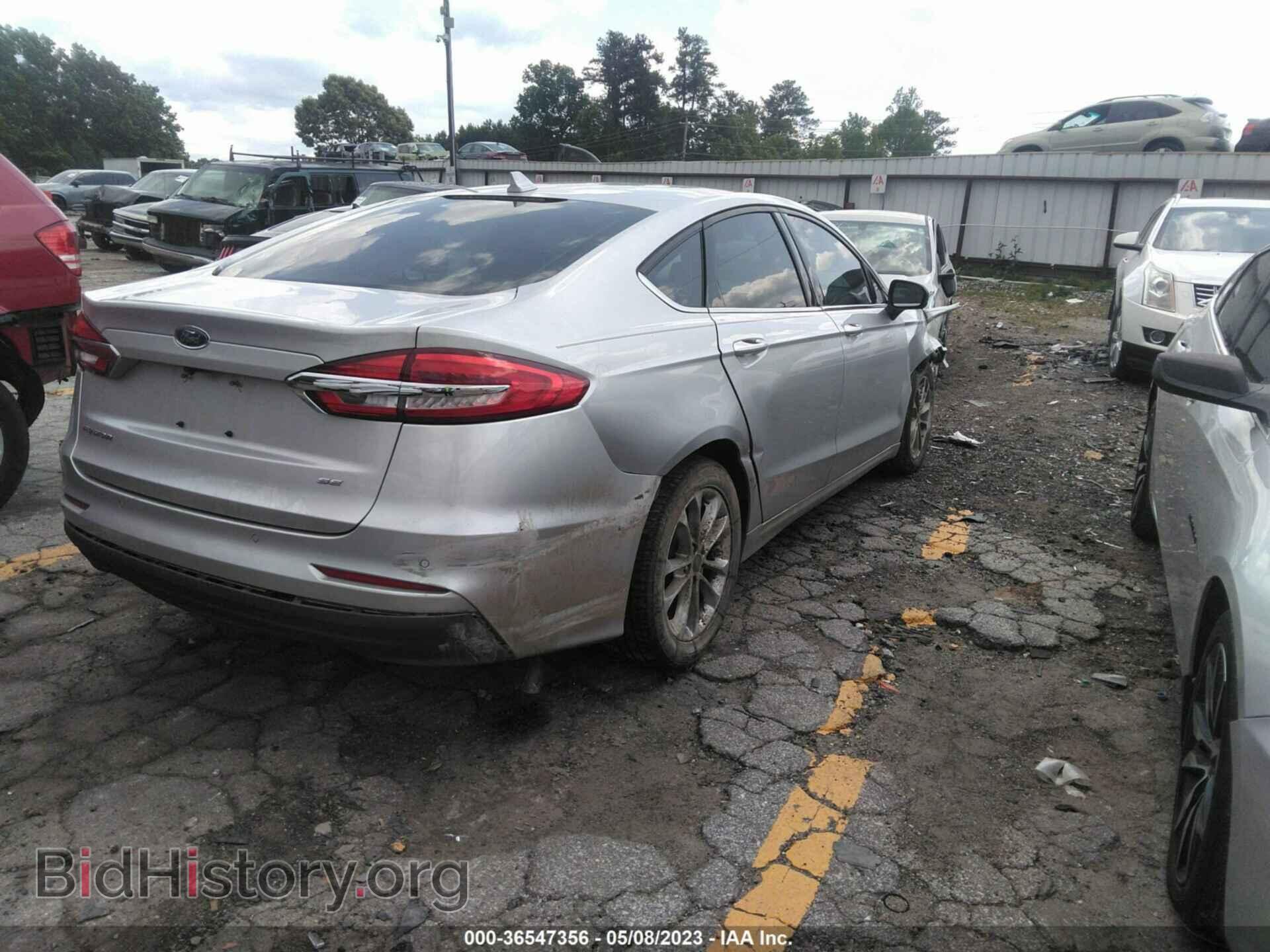 2019 FORD FUSION - VIN: 3FA6P0H74KR123185 - Фото 4