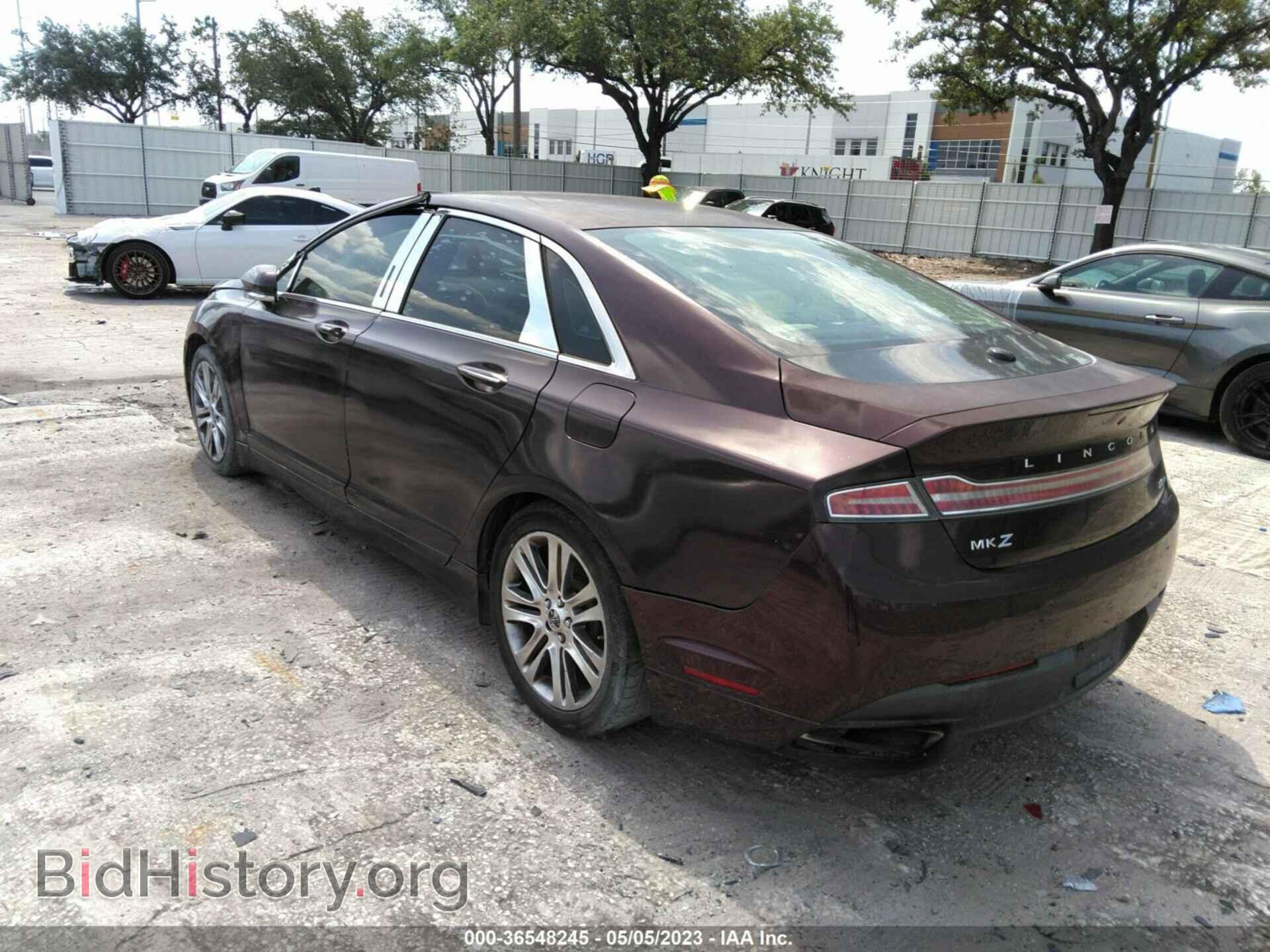 2013 LINCOLN MKZ - VIN: 3LN6L2G94DR821296 - Фото 3