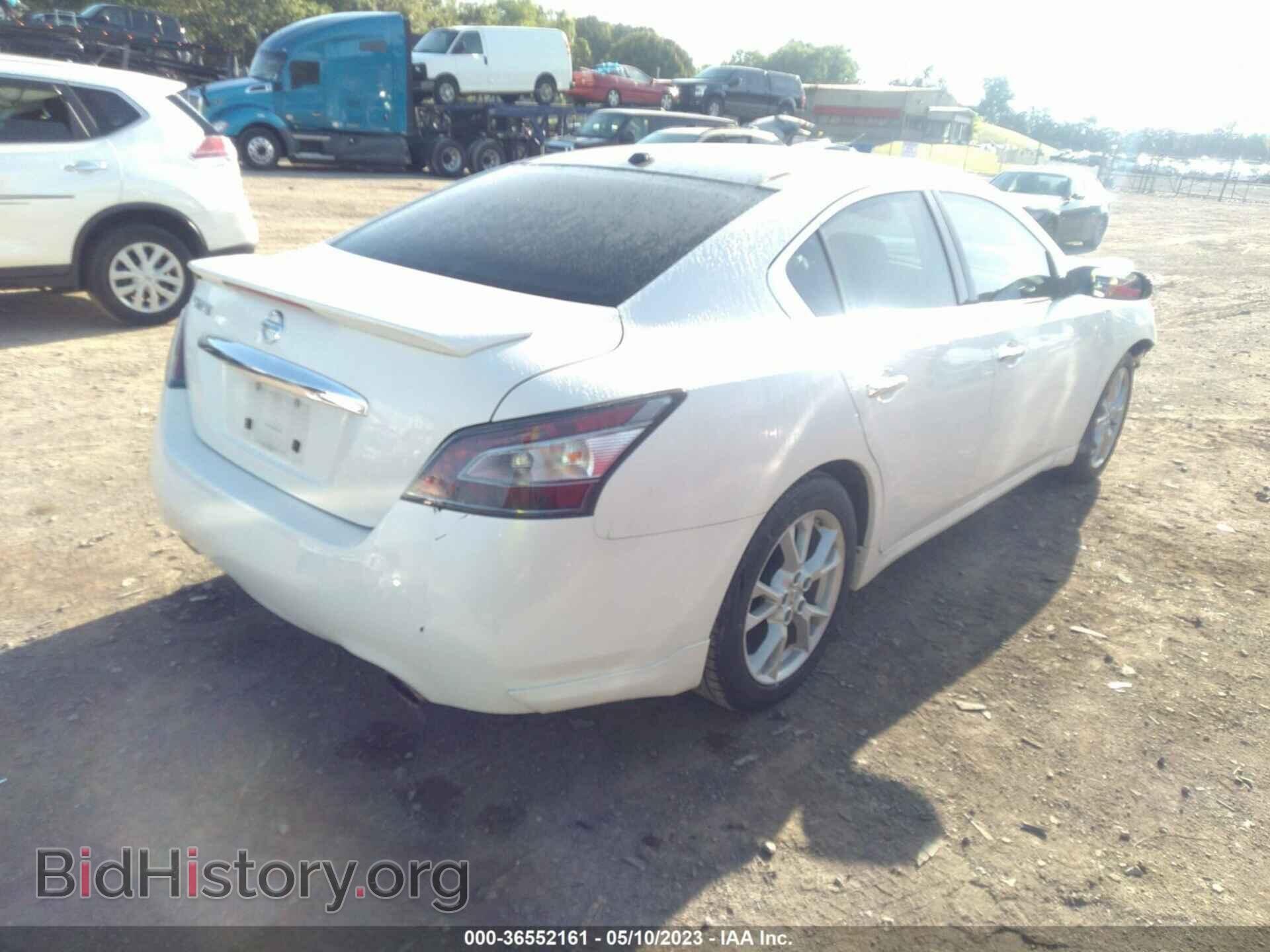 2012 NISSAN MAXIMA - VIN: 1N4AA5AP8CC807076 - Фото 4