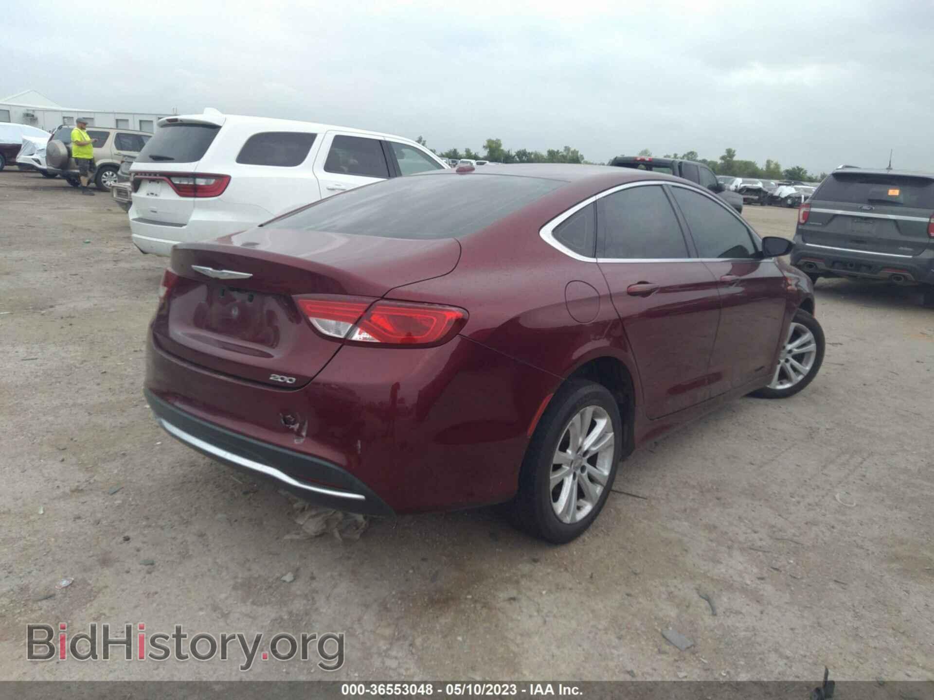 2015 CHRYSLER 200 - VIN: 1C3CCCAB1FN698317 - Фото 4