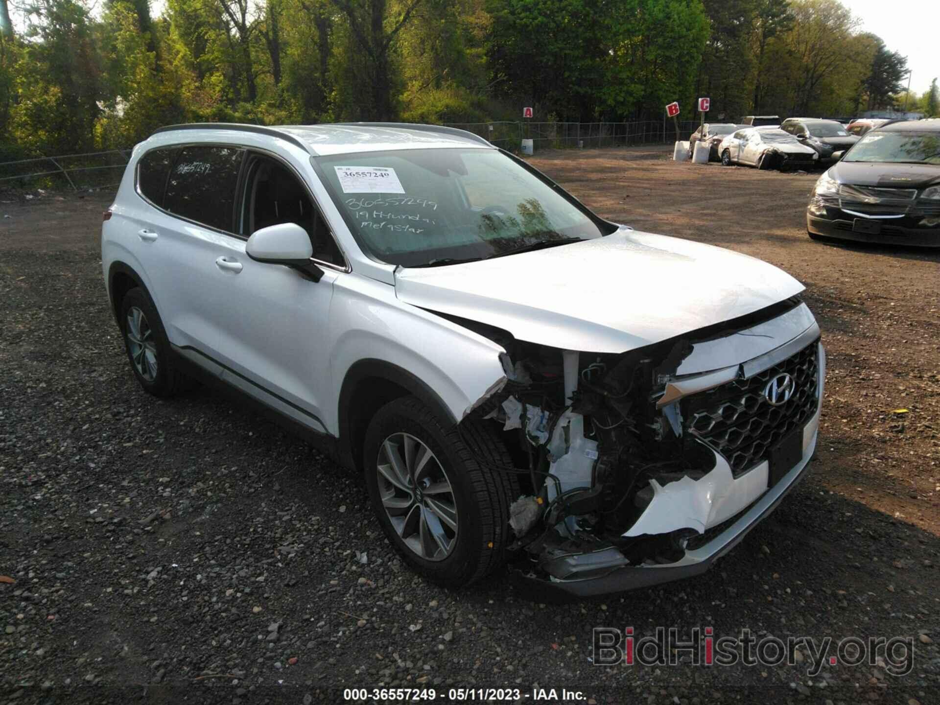 Photo 5NMS3CAD8KH092142 - HYUNDAI SANTA FE 2019